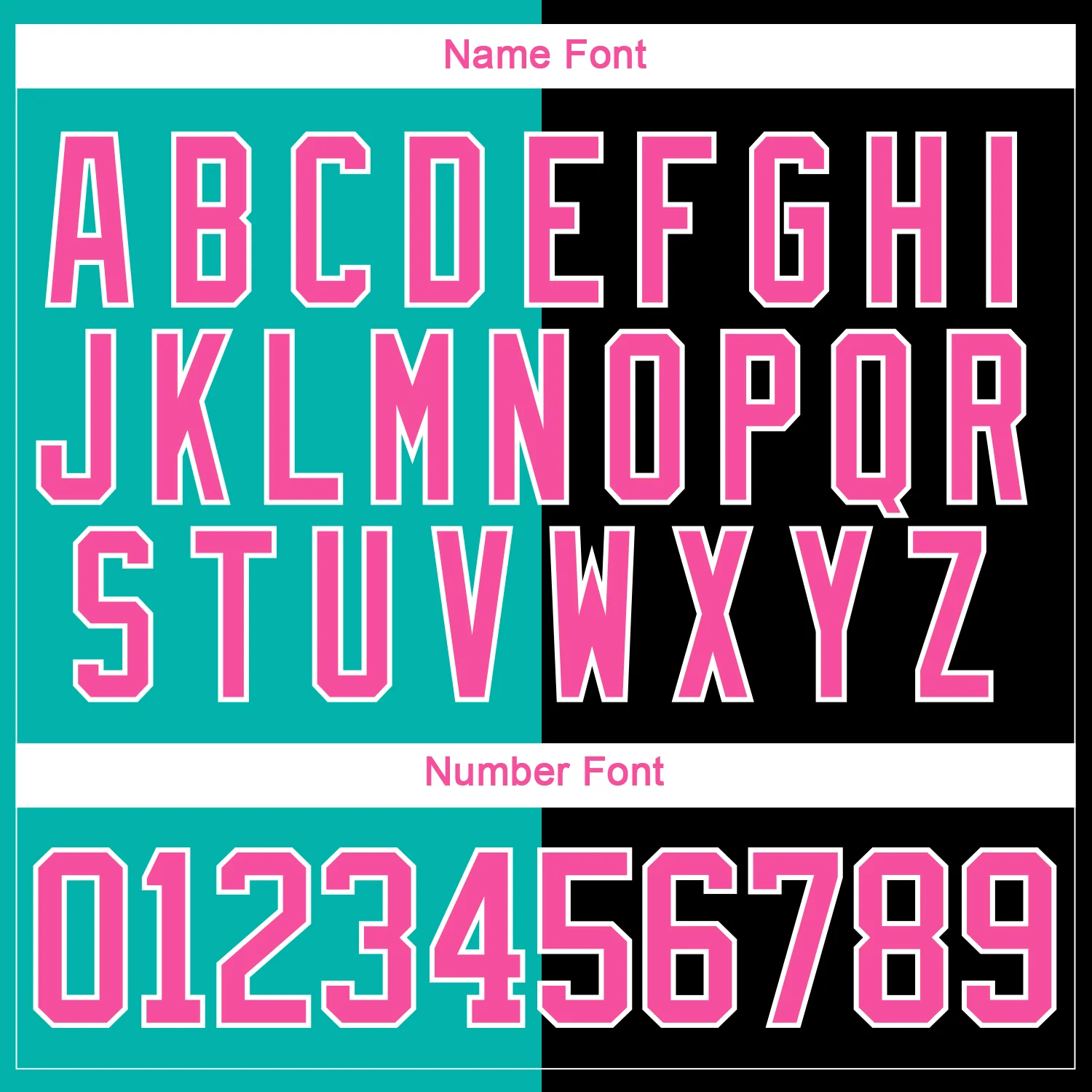 Custom Black Pink Aqua-White Split Fashion Hockey Lace Neck Jersey - Image 7