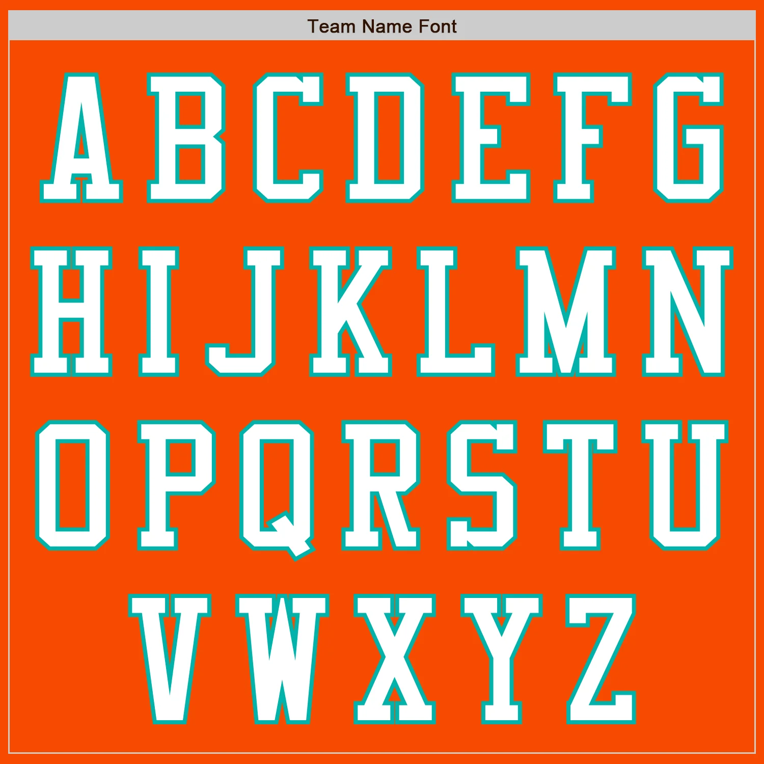 Custom Orange White-Aqua Bomber Varsity Letterman Zipper Jacket - Image 5
