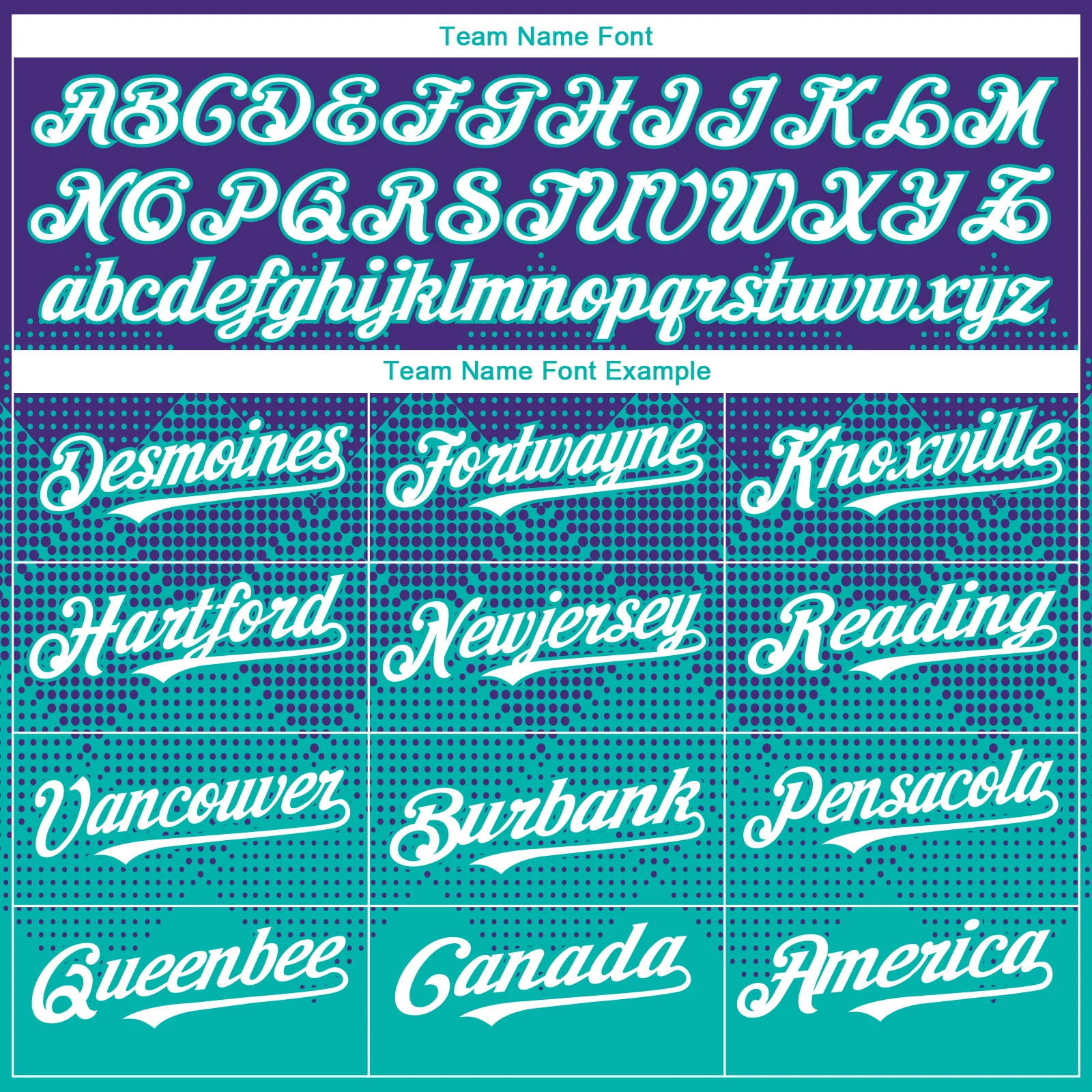 Custom Purple White-Aqua 3D Gradient Square Shape Authentic Baseball Jersey - Image 4
