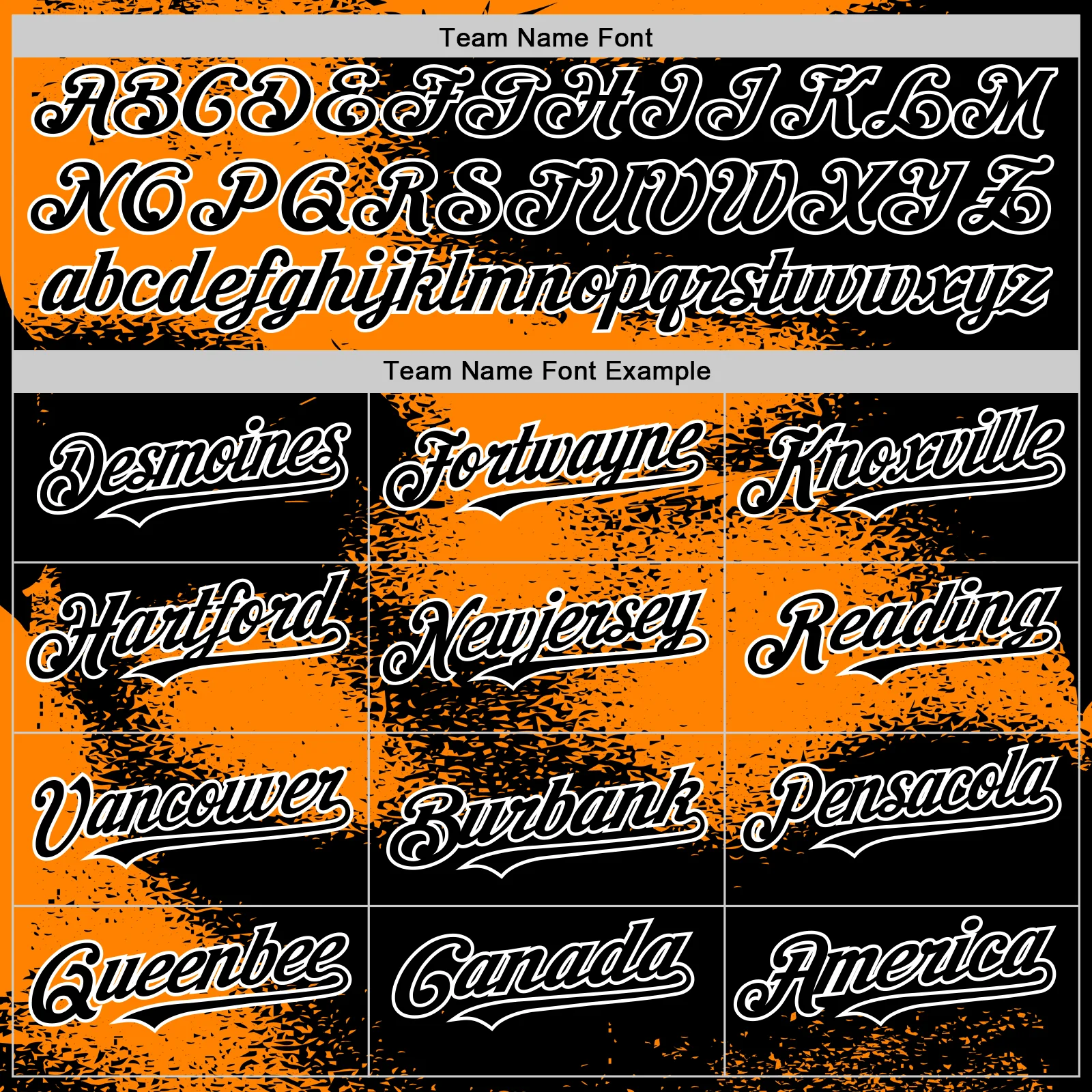 Custom Black Bay Orange-White Abstract Color Blocks Fragment Pattern Bomber Full-Snap Varsity Letterman Hoodie Jacket - Image 5