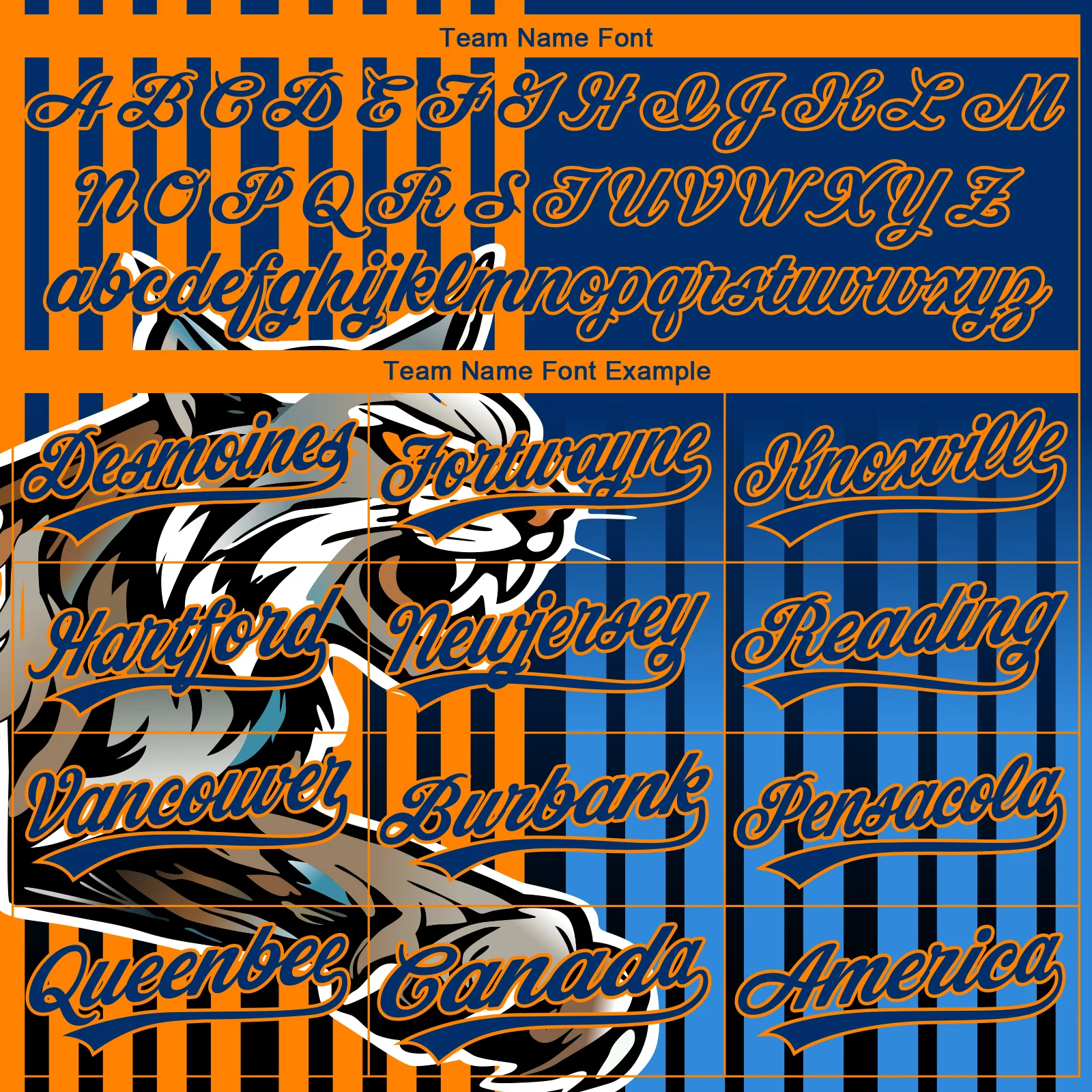 Custom Stitched Powder Blue US Navy Blue-Bay Orange 3D Pattern Design Leopardo Sports Pullover Sweatshirt Hoodie - Image 3
