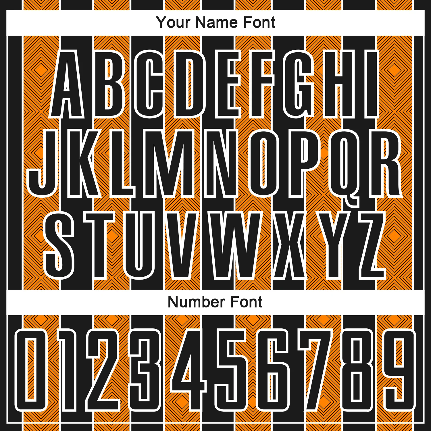 Custom Black Bay Orange-White Pinstripe Line Sports Sublimation Soccer Uniform Jersey - Image 6