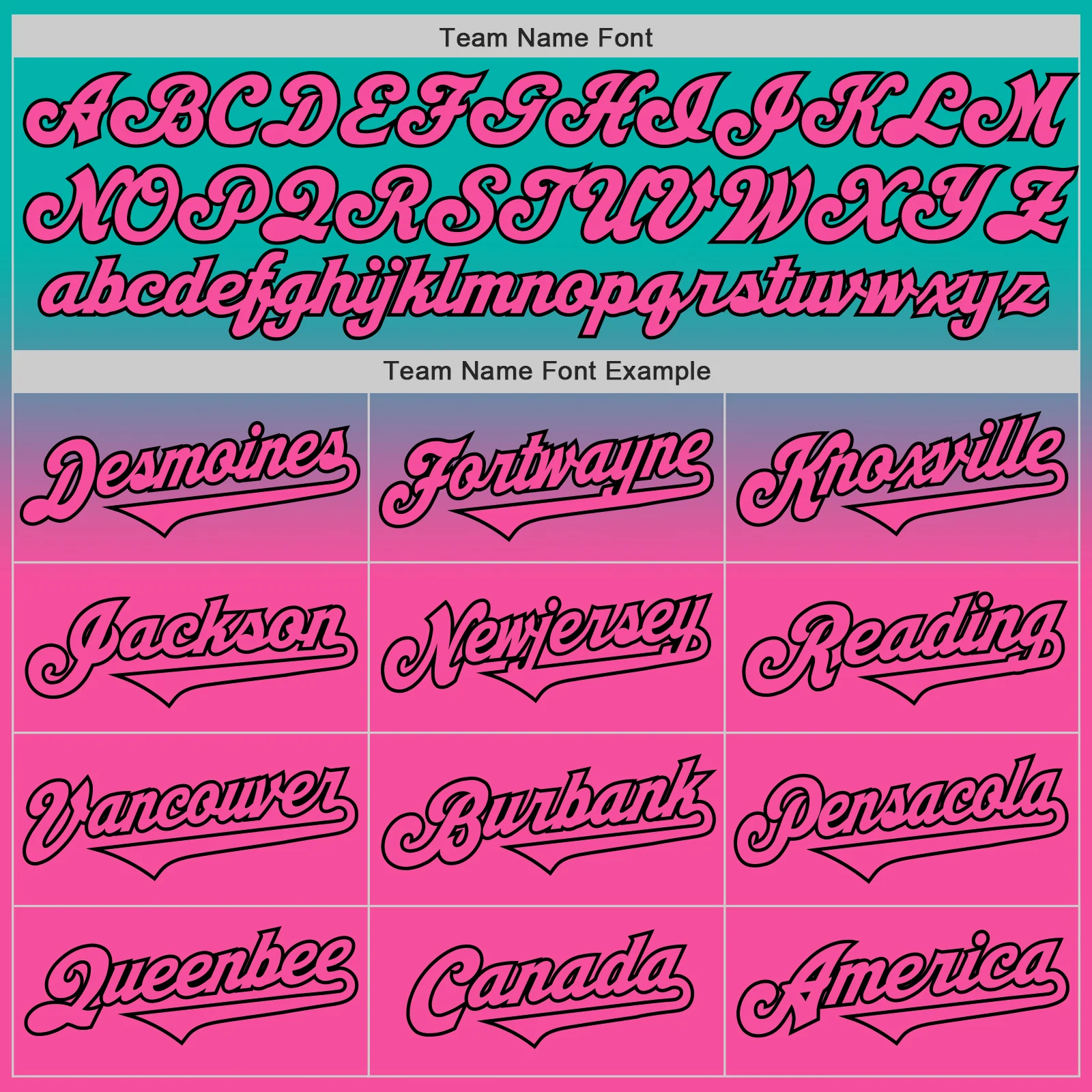 Custom Aqua Pink-Black Authentic Fade Fashion Baseball Jersey - Image 4