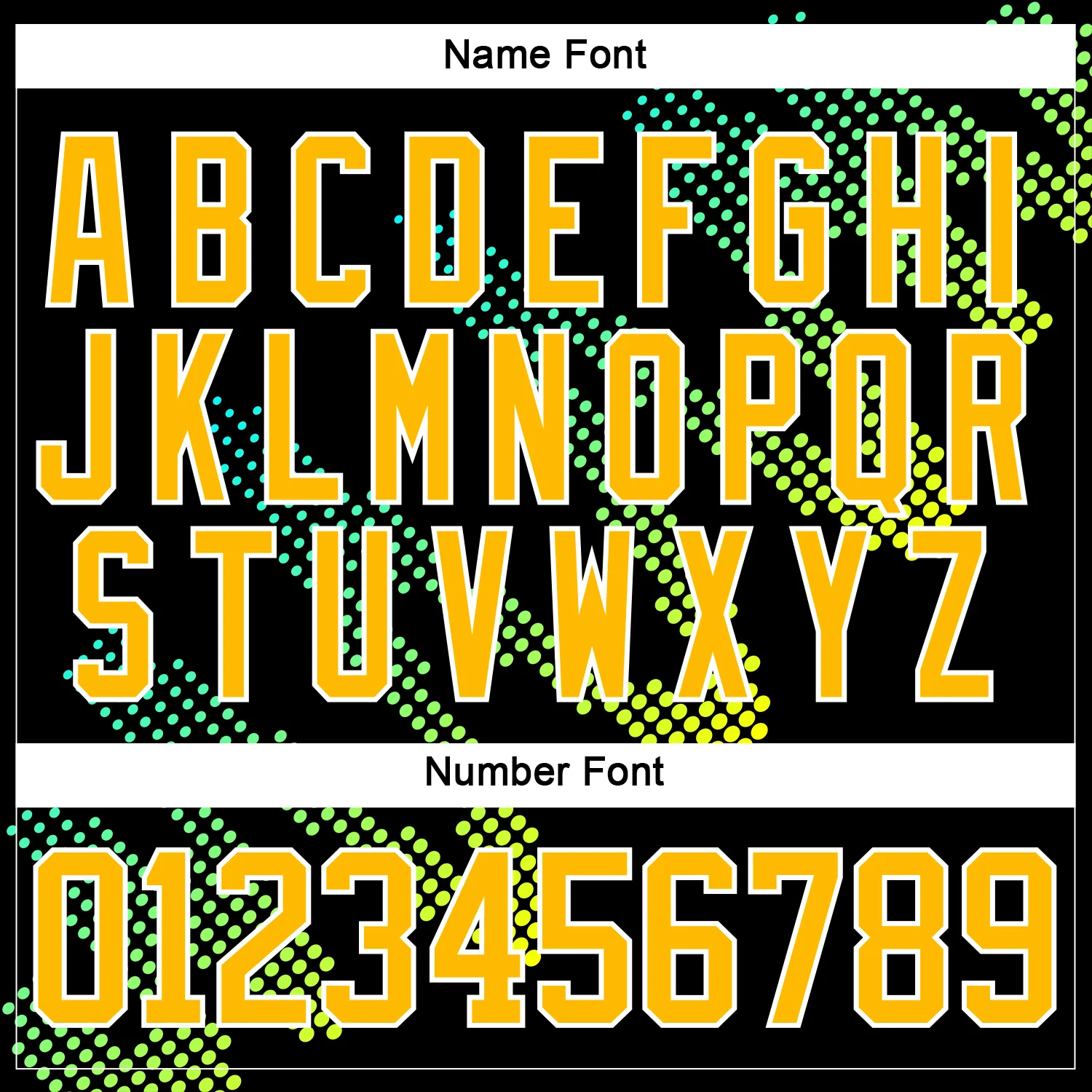 Custom Aurora Green Gold Black-White Foodie Funny Fries Hockey Lace Neck Jersey - Image 5