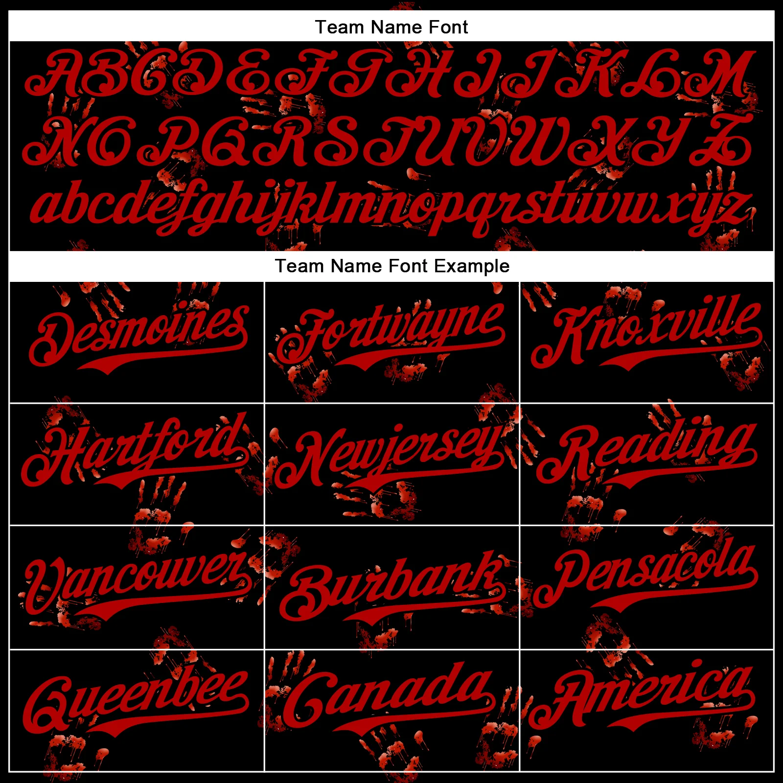 Custom Black Red 3D Halloween Skull Horror Night Trick Treat Party Costume Ideas Authentic Baseball Jersey - Image 4