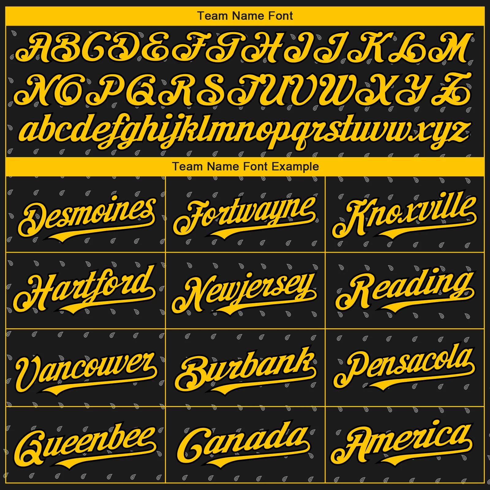 Custom Black Yellow Rave Party Ethnic Paisley Bandana Authentic Baseball Jersey - Image 4