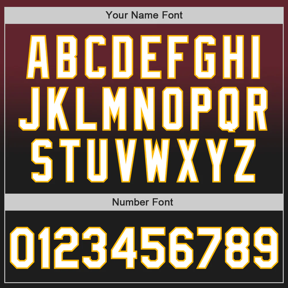 Custom Burgundy Black-Gold Authentic Fade Fashion Baseball Jersey - Image 5