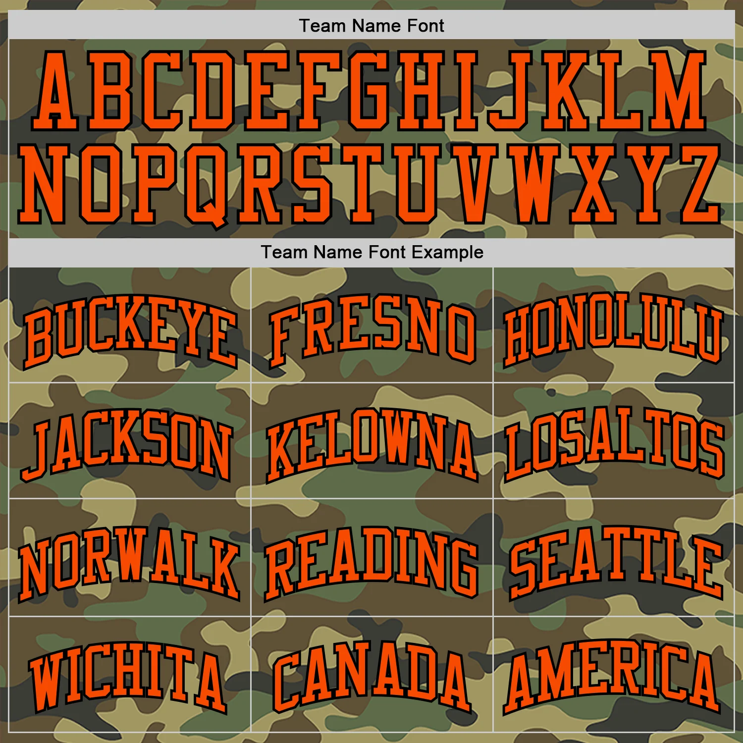 Custom Camo Orange-Black Authentic Salute To Service Basketball Jersey - Image 3