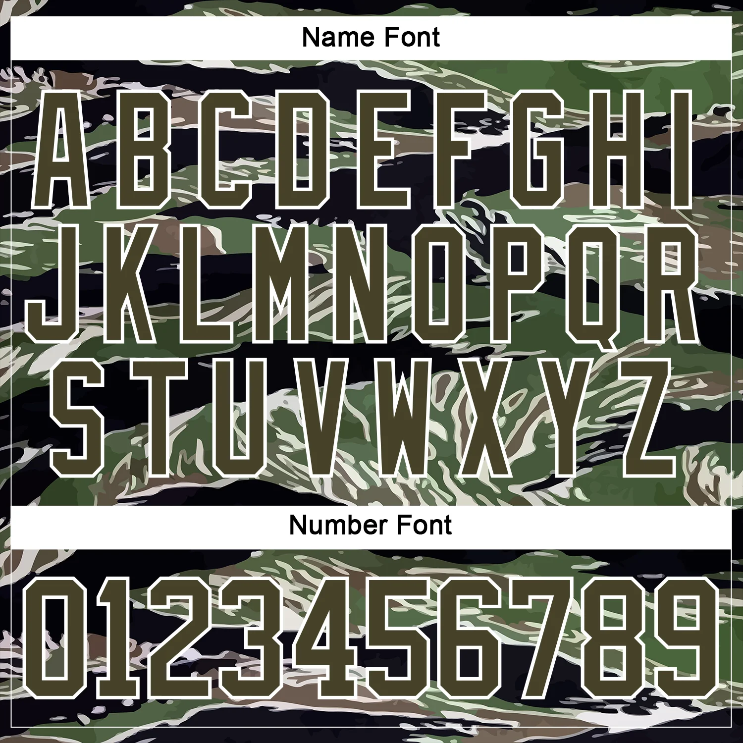 Custom Camo Olive Black-White 3D Camouflage Hockey Lace Neck Jersey - Image 7
