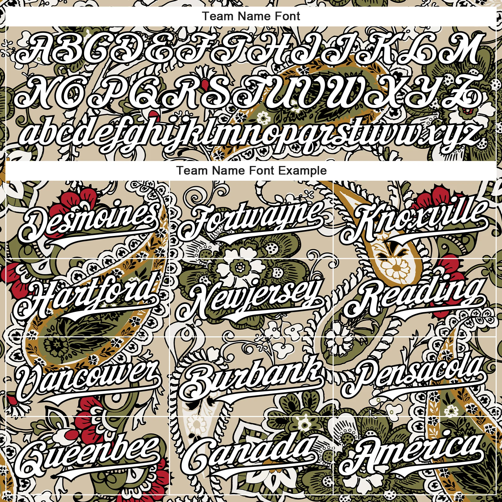 Custom City Cream White-Black Rave Party Ethnic Paisley Bandana Authentic Baseball Jersey - Image 4