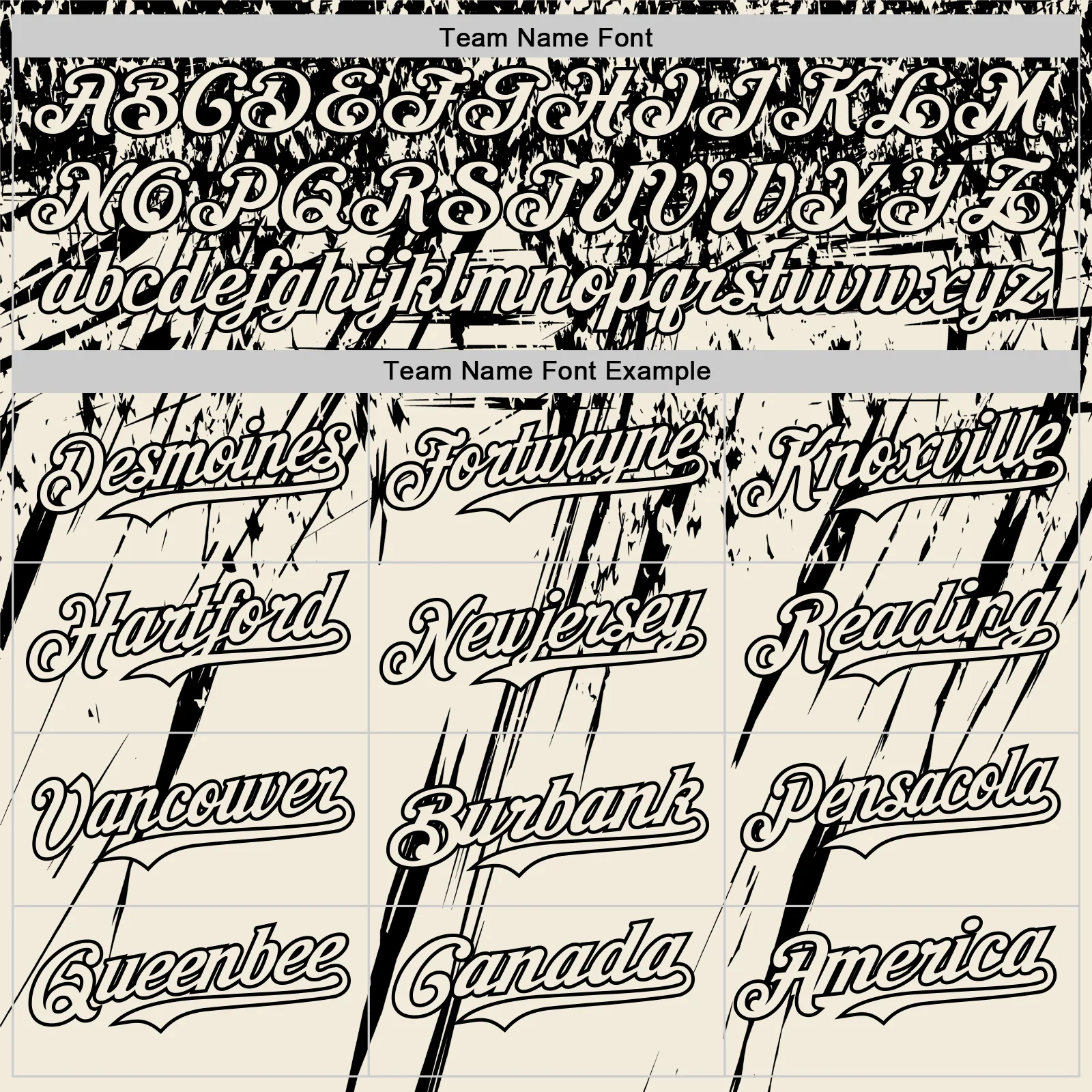 Custom Cream Black Distressed Scratch Brush Stroke Authentic Baseball Jersey - Image 4
