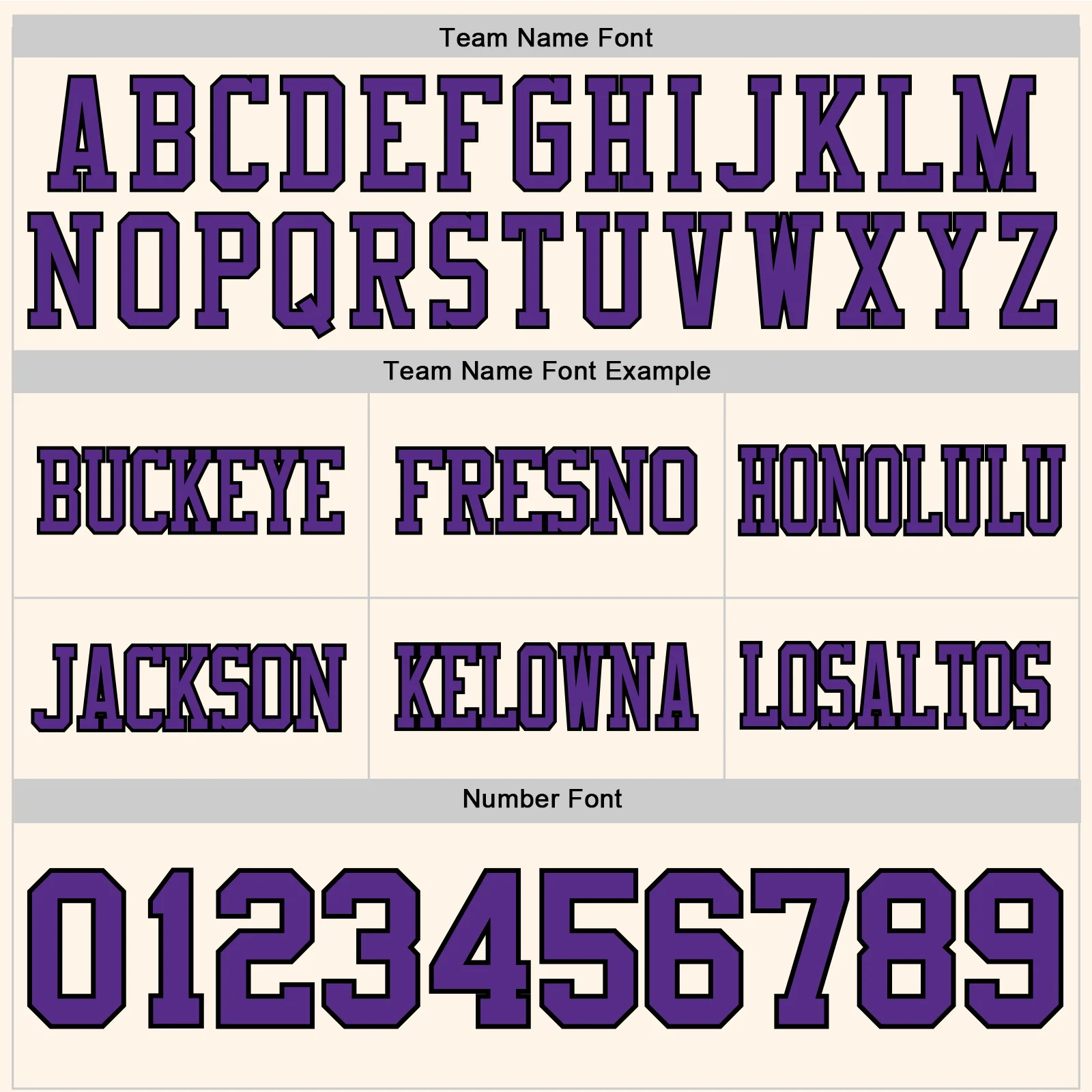 Custom Cream Purple-Black Authentic Football Jersey - Image 4