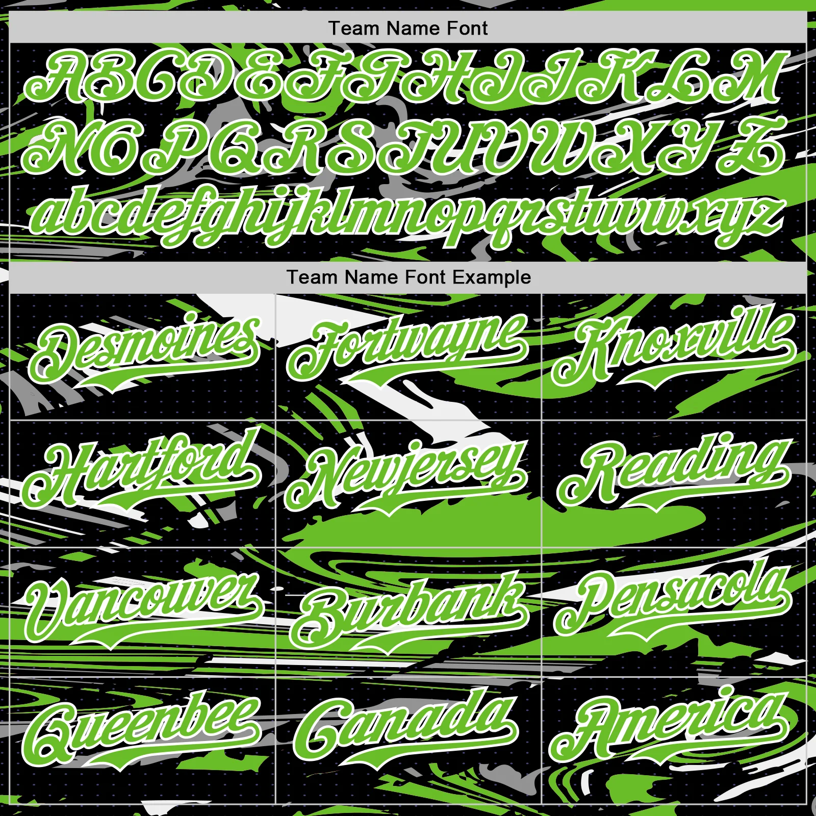Custom Figure Aurora Green Black-White Fluid Pattern Bomber Full-Snap Varsity Letterman Hoodie Jacket - Image 5