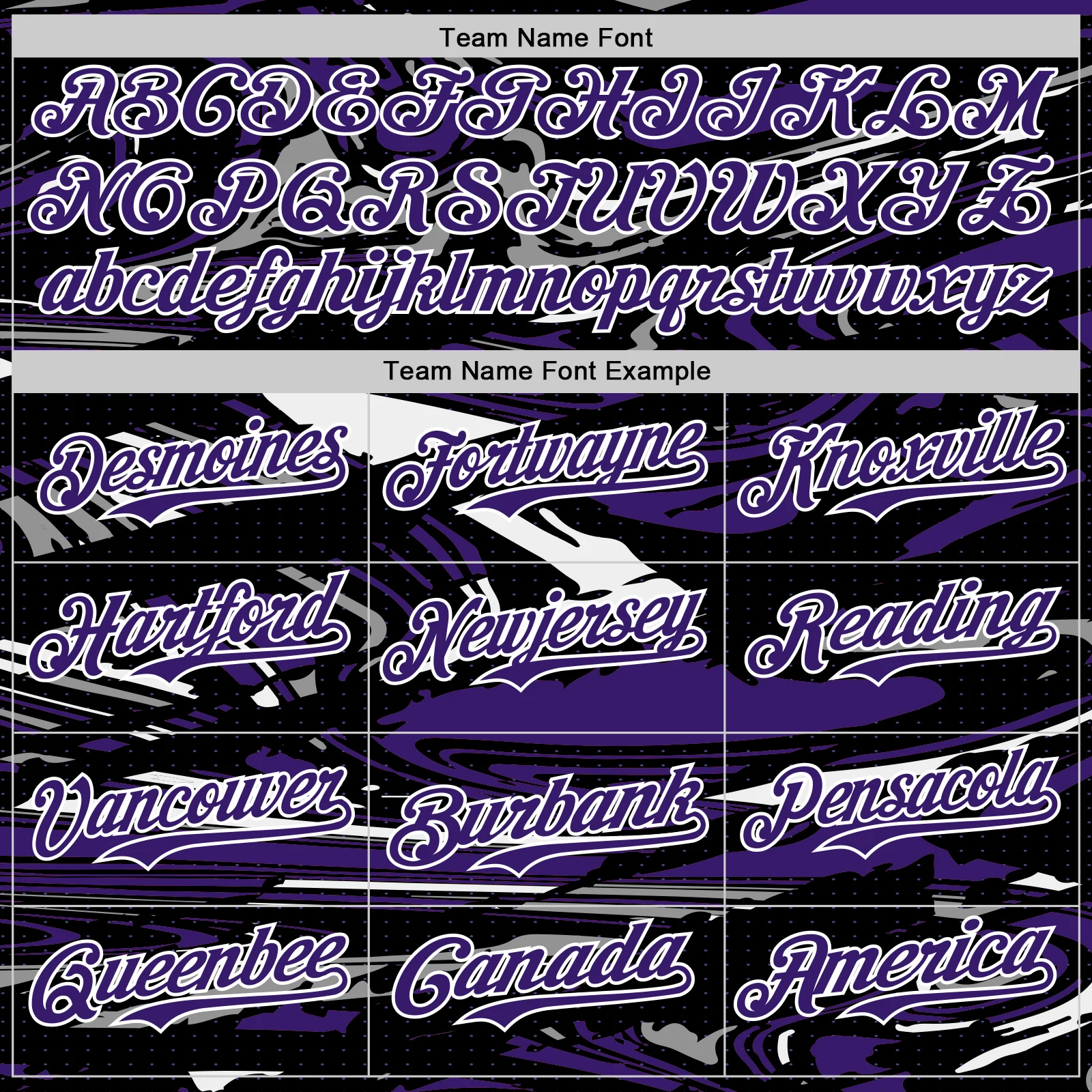 Custom Figure Purple Black-White Fluid Pattern Bomber Full-Snap Varsity Letterman Hoodie Jacket - Image 5