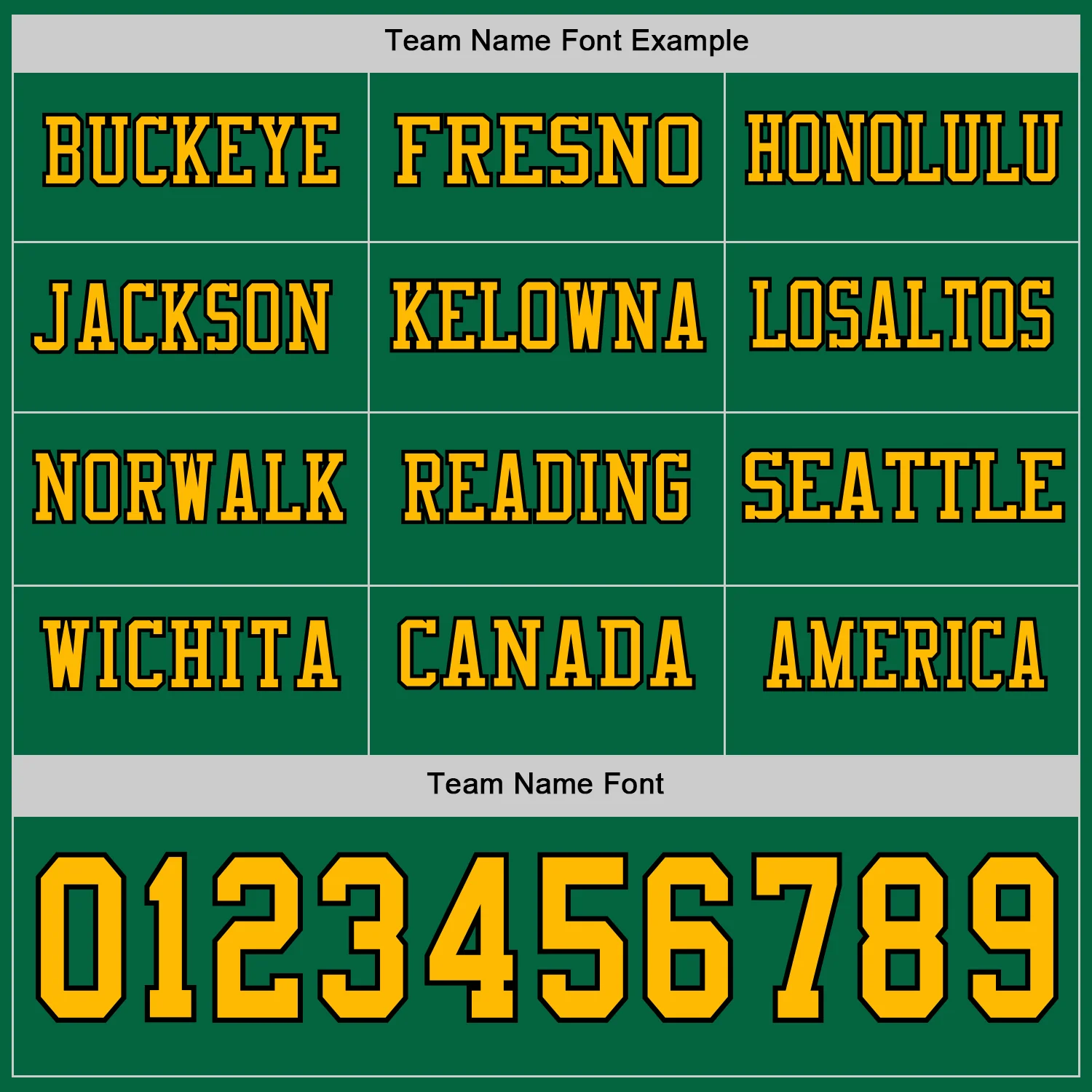 Custom Kelly Green Gold-Black Long Sleeve Authentic Football Jersey - Image 3