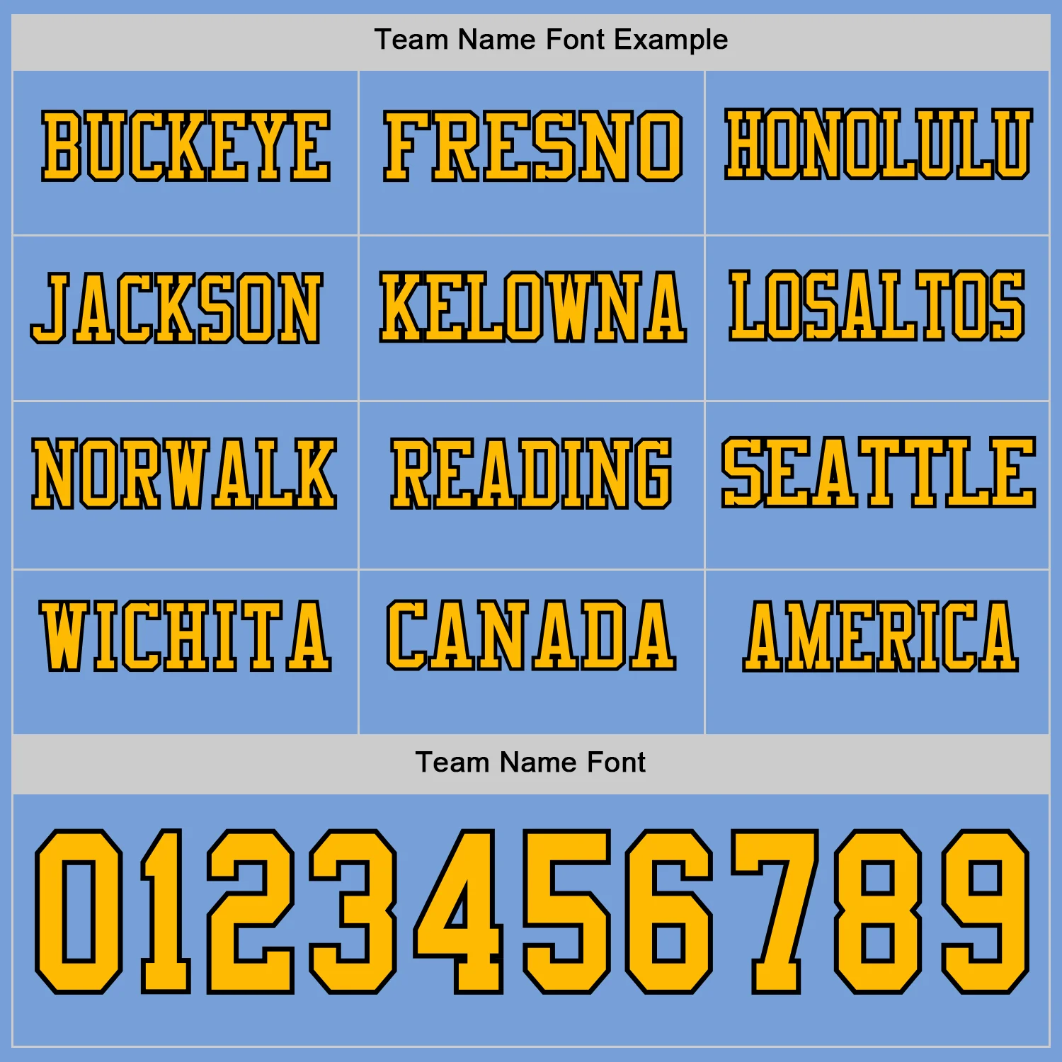 Custom Light Blue Gold-Black Long Sleeve Authentic Football Jersey - Image 3