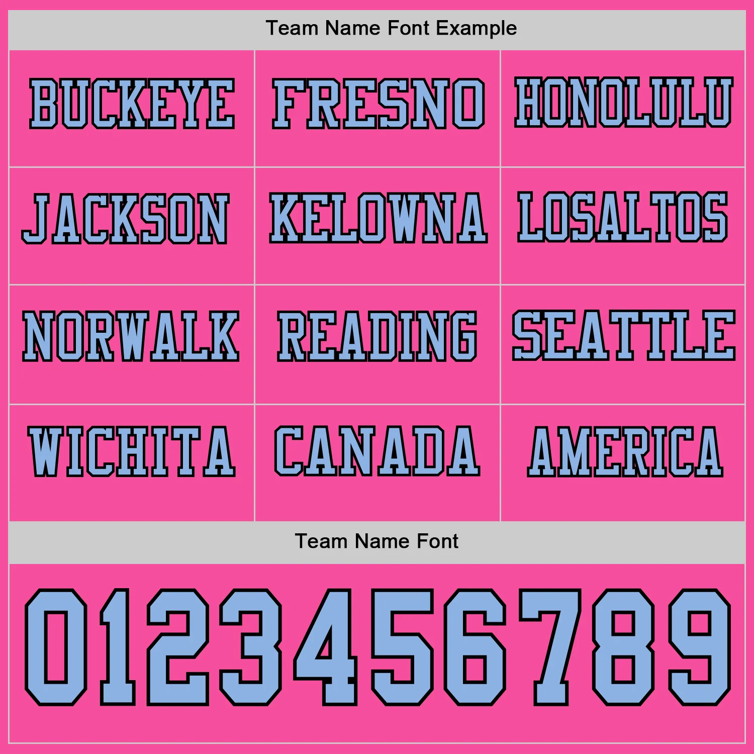 Custom Pink Light Blue-Black Long Sleeve Authentic Football Jersey - Image 3