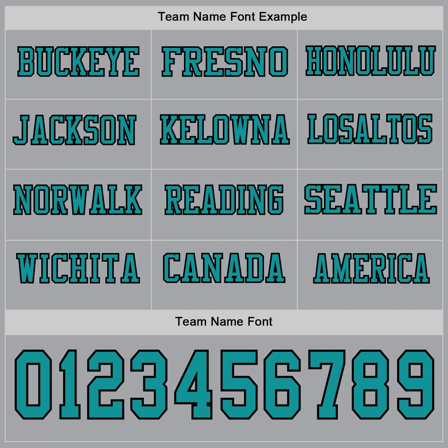Custom Gray Teal-Black Long Sleeve Authentic Football Jersey - Image 3