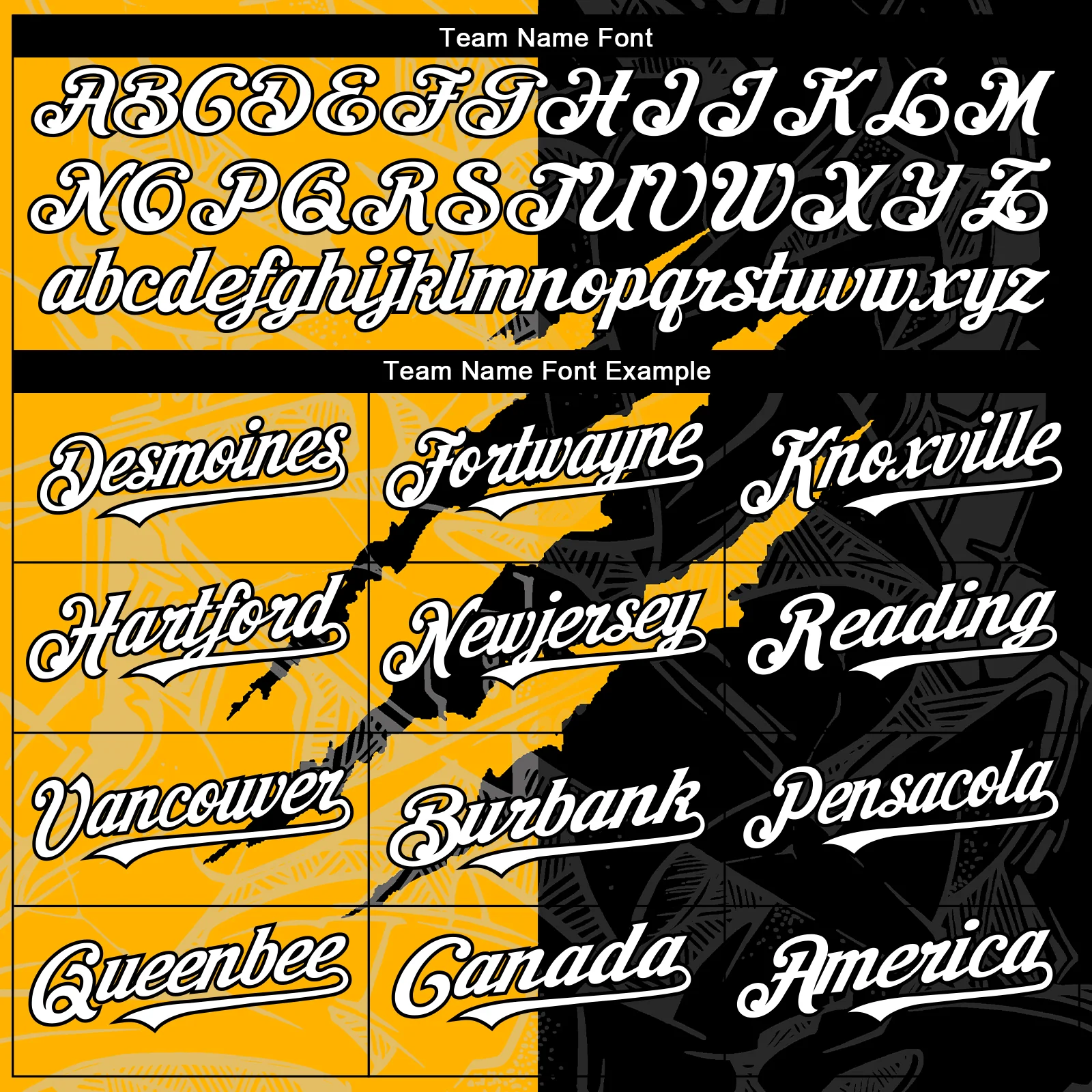 Custom Graffiti Pattern White Black-Gold 3D Scratch Authentic Baseball Jersey - Image 4