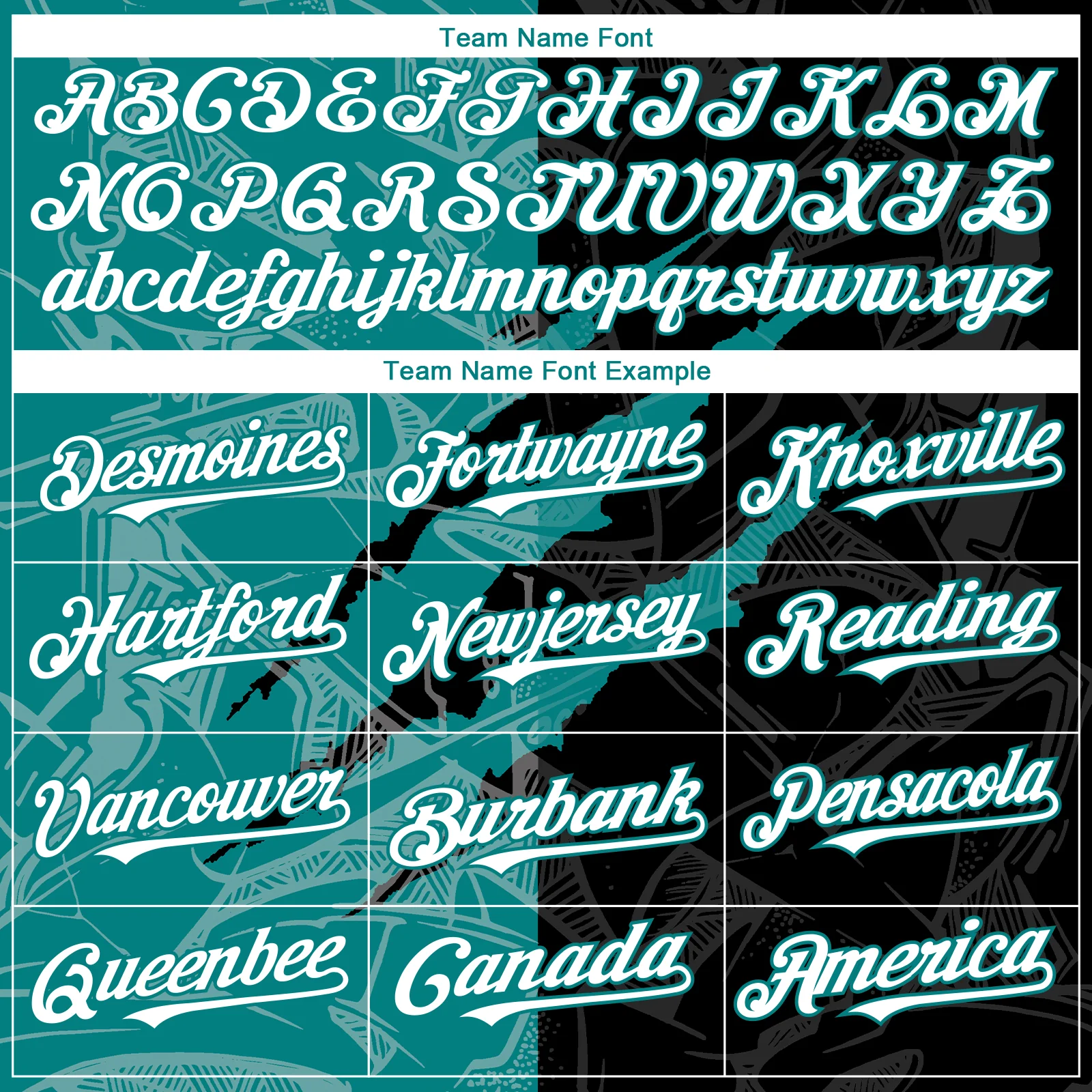 Custom Graffiti Pattern White Black-Teal 3D Scratch Authentic Baseball Jersey - Image 4