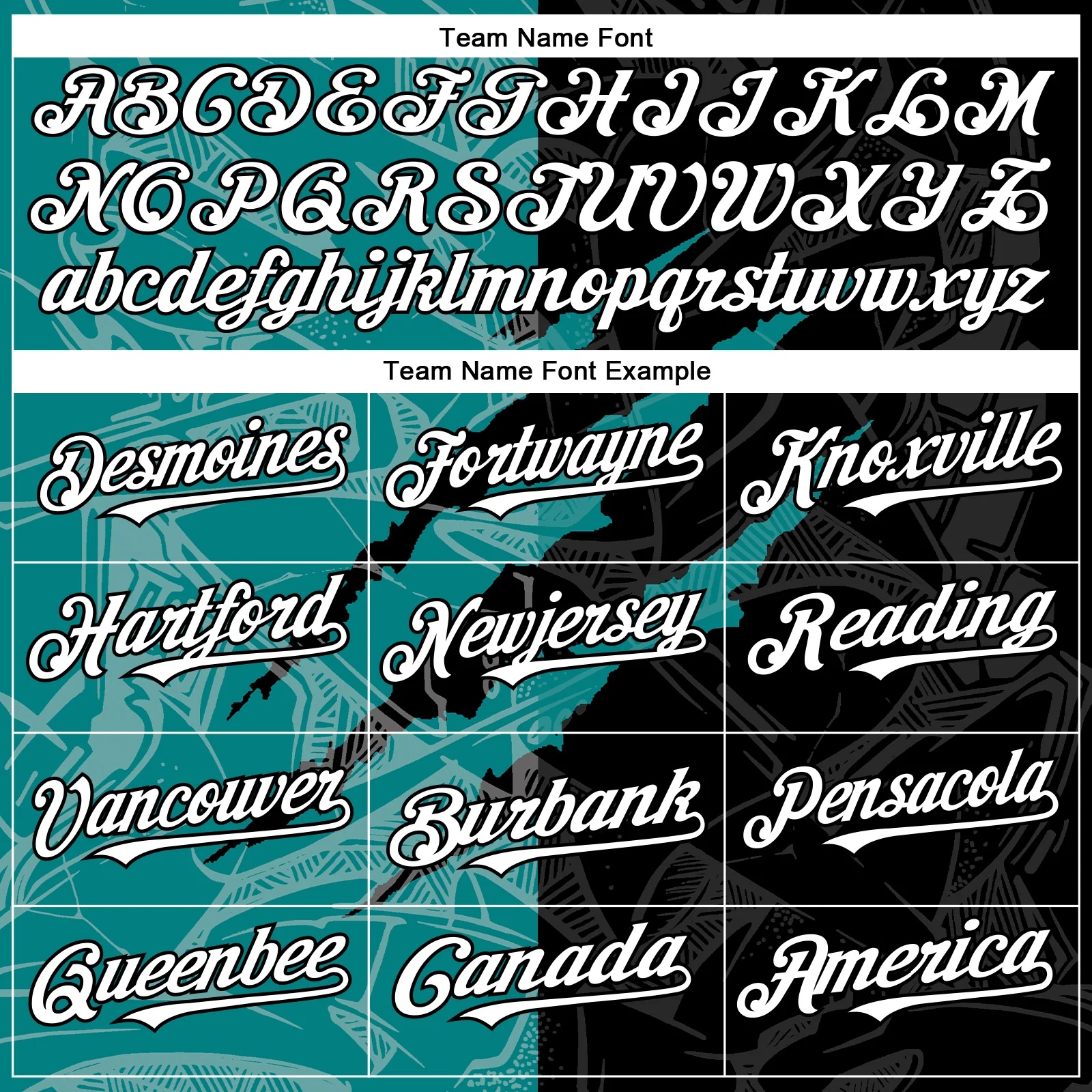 Custom Graffiti Pattern White Black-Teal 3D Scratch Authentic Baseball Jersey - Image 4