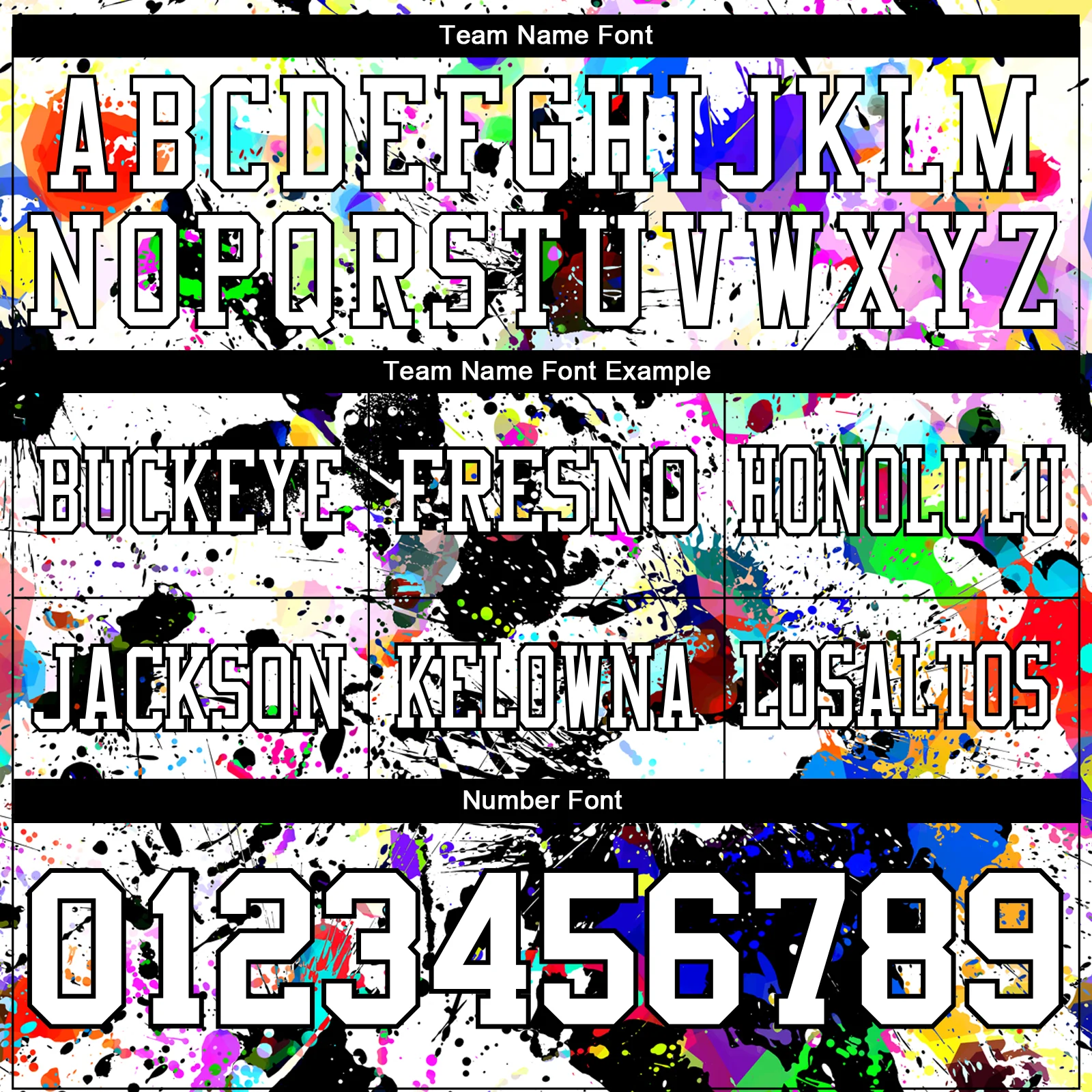 Custom Graffiti Pattern White-Black 3D Pattern Splash Authentic Football Jersey - Image 4