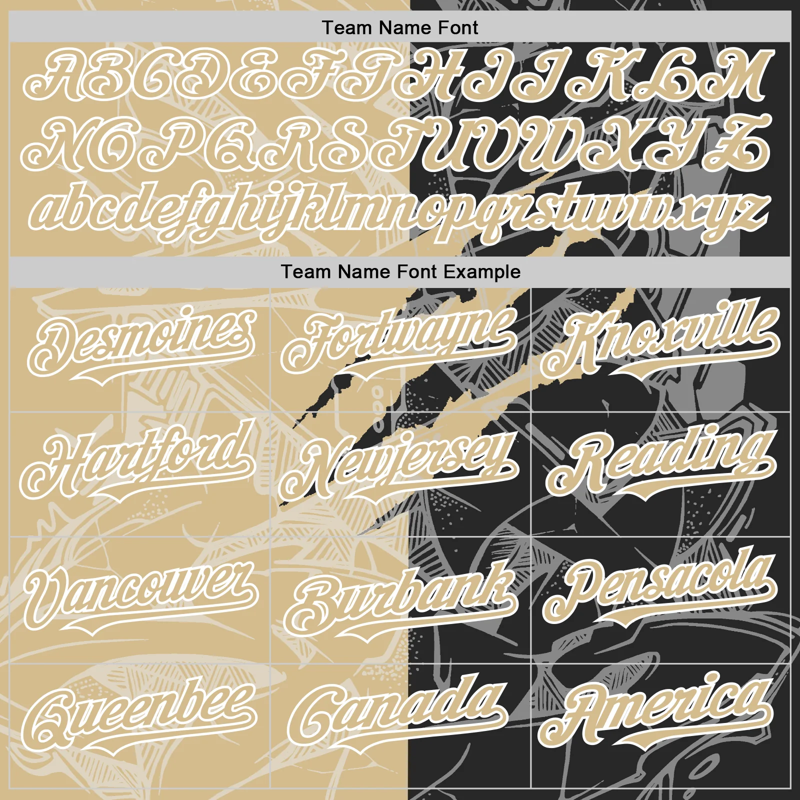 Custom Graffiti Pattern Vegas Gold Black-White Scratch Bomber Full-Snap Varsity Letterman Hoodie Jacket - Image 5