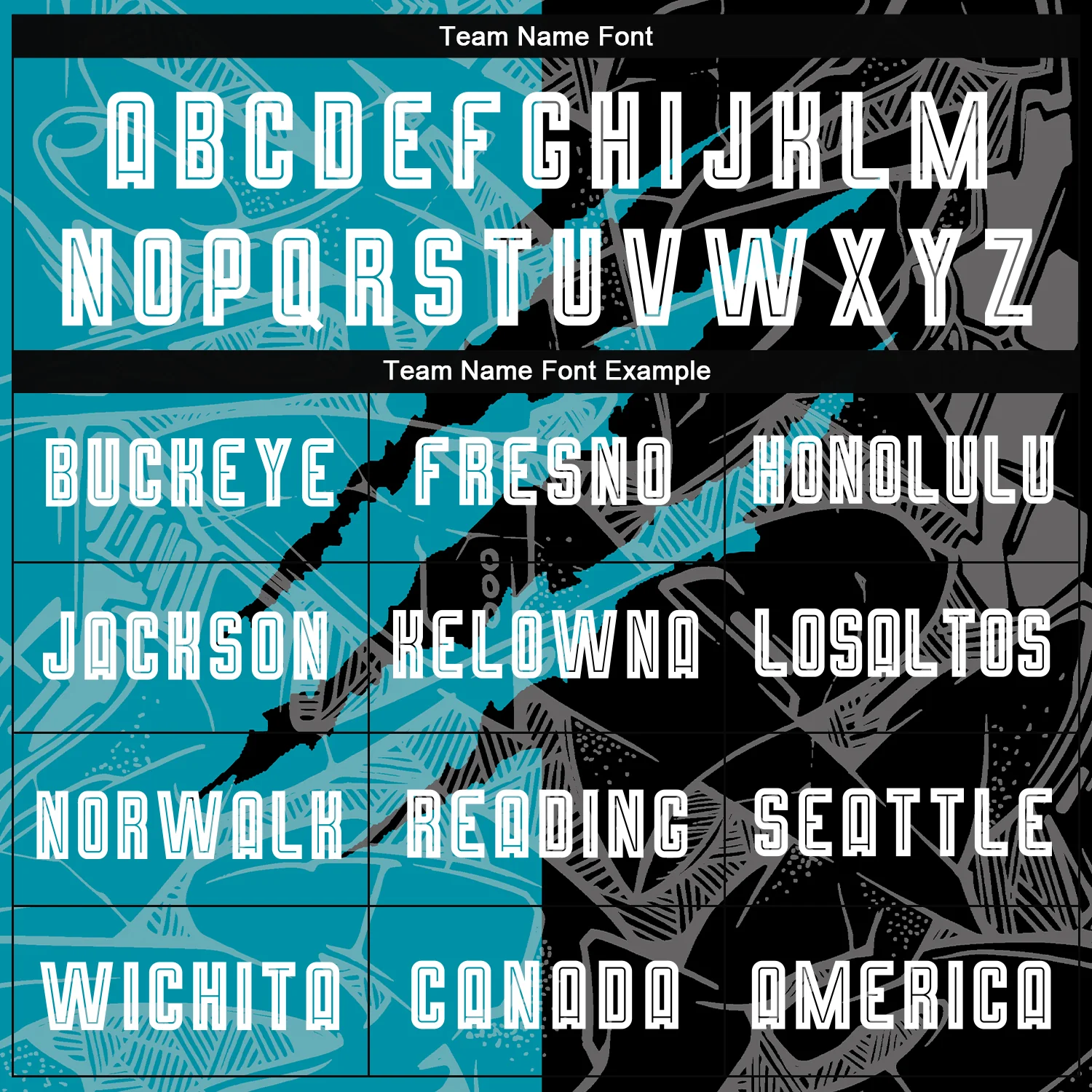 Custom Graffiti Pattern Black-Teal Scratch Sublimation Soccer Uniform Jersey - Image 5