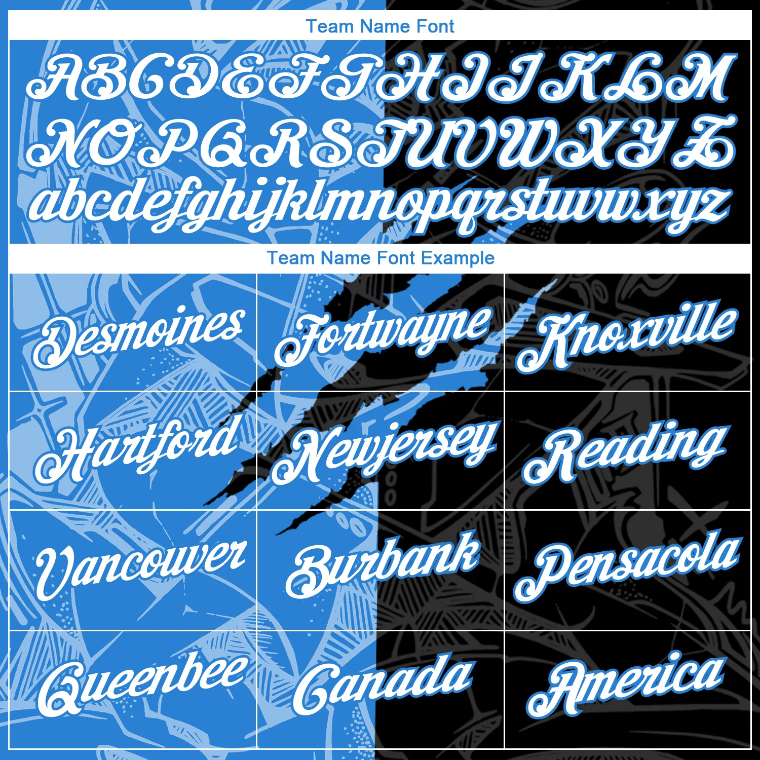 Custom Graffiti Pattern White Black-Powder Blue Scratch 3D Performance T-Shirt - Image 3