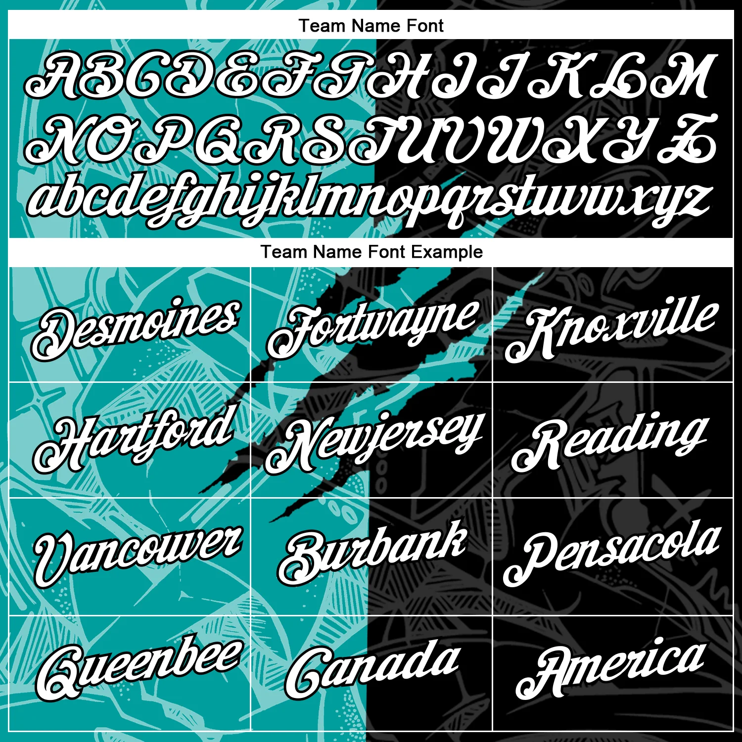 Custom Graffiti Pattern White Black-Aqua Scratch 3D Performance T-Shirt - Image 3