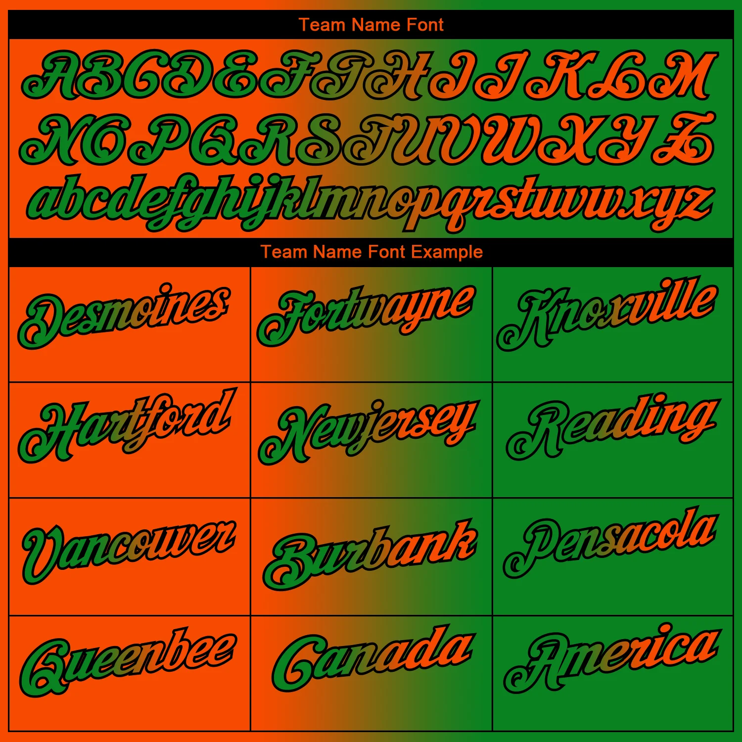 Custom Grass Green Orange-Black 3D Gradient Fashion Performance Polo Shirt - Image 4
