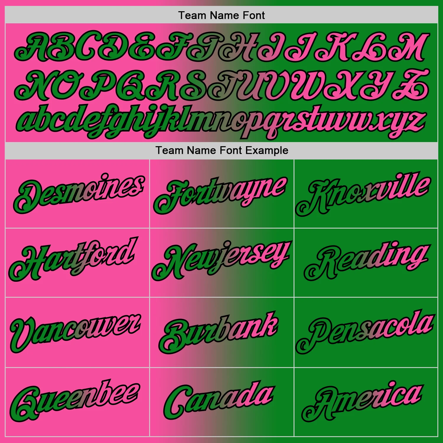 Custom Grass Green Pink-Black Gradient Fashion Performance T-Shirt - Image 3