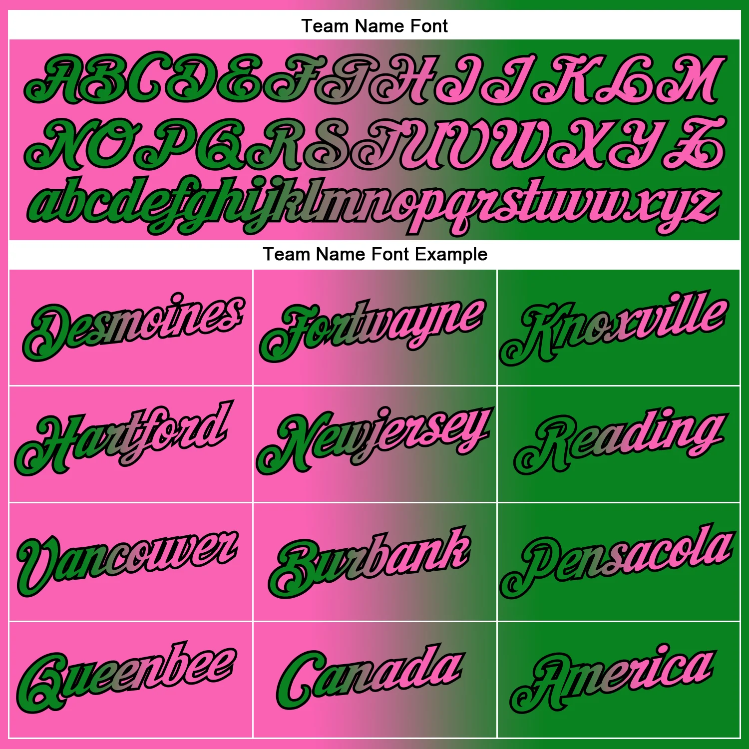 Custom Grass Green Pink-Black Gradient Fashion Performance T-Shirt - Image 3