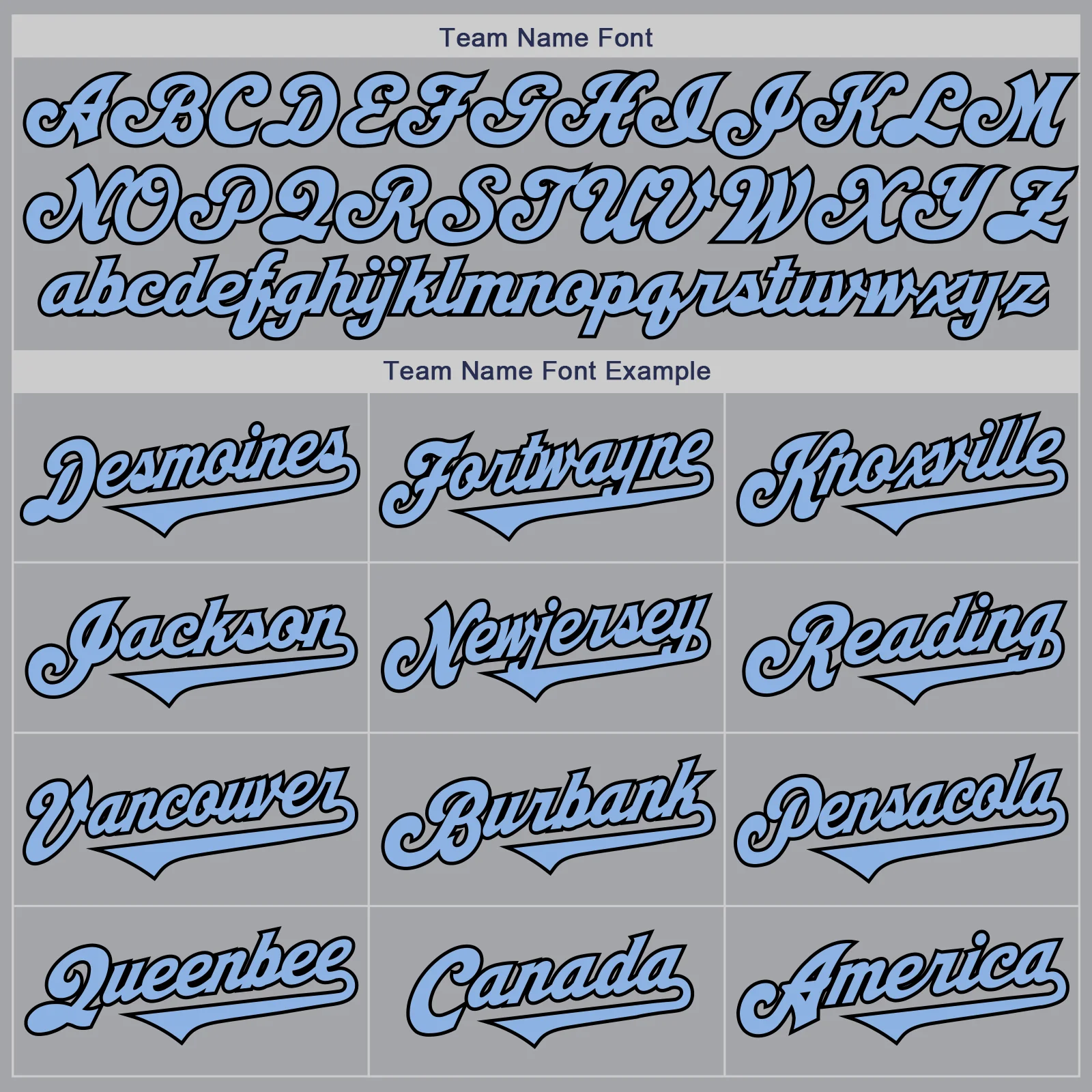 Custom Gray Light Blue-Black Authentic Two Tone Baseball Jersey - Image 4