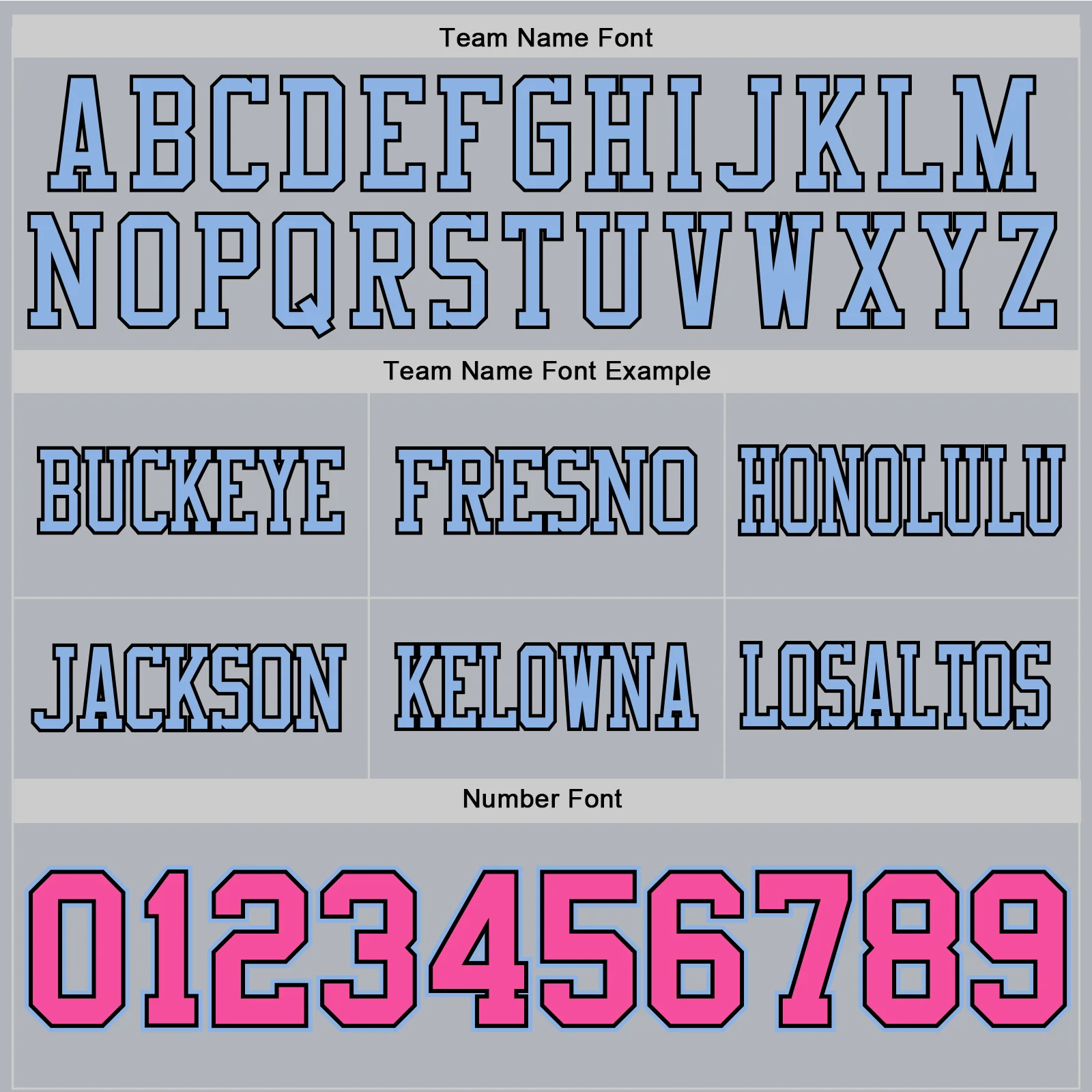 Custom Gray Pink Black-Light Blue Authentic Football Jersey - Image 4