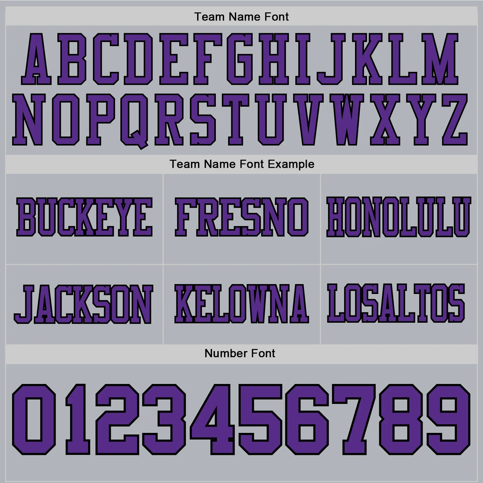 Custom Gray Purple-Black Authentic Football Jersey - Image 4