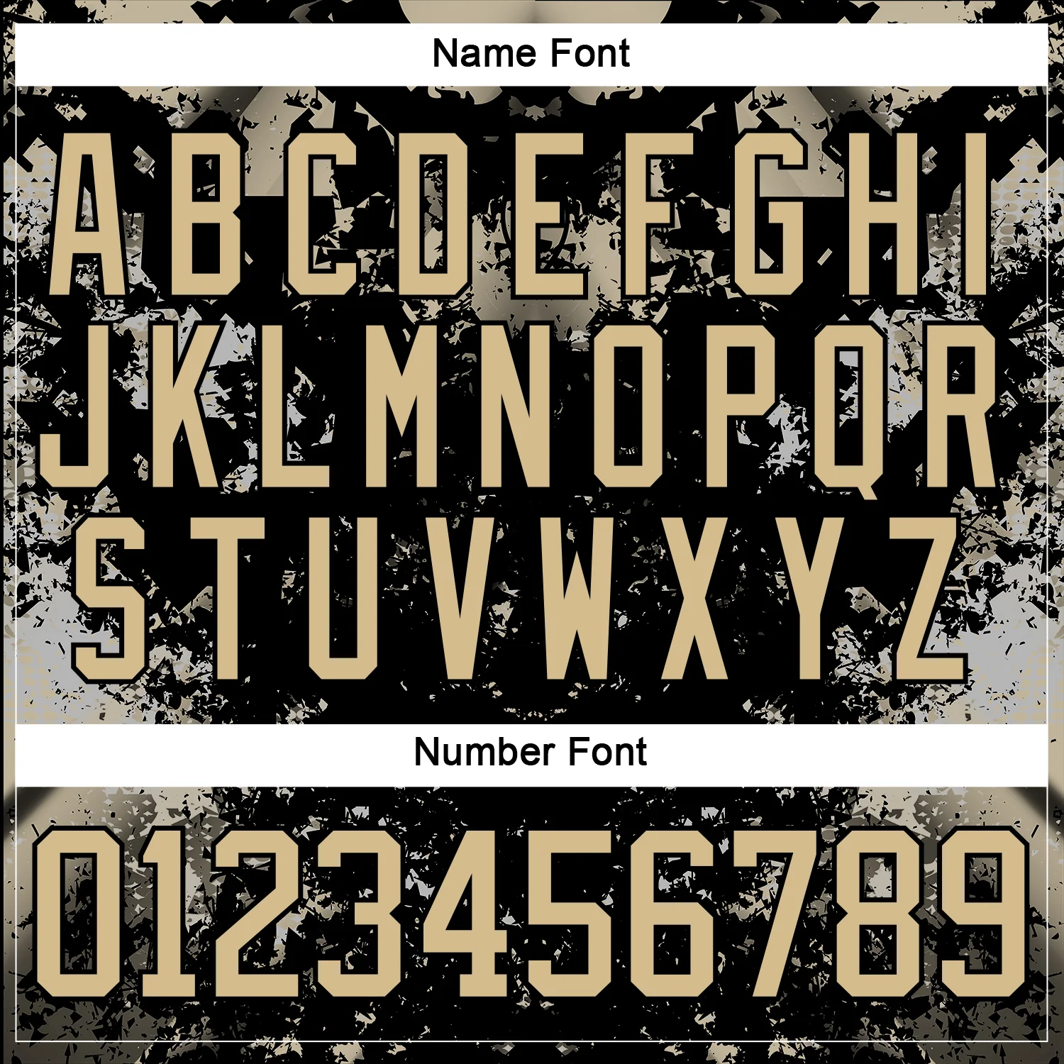 Custom Black Vegas Gold 3D Pattern Abstract Grunge Hockey Lace Neck Jersey - Image 5
