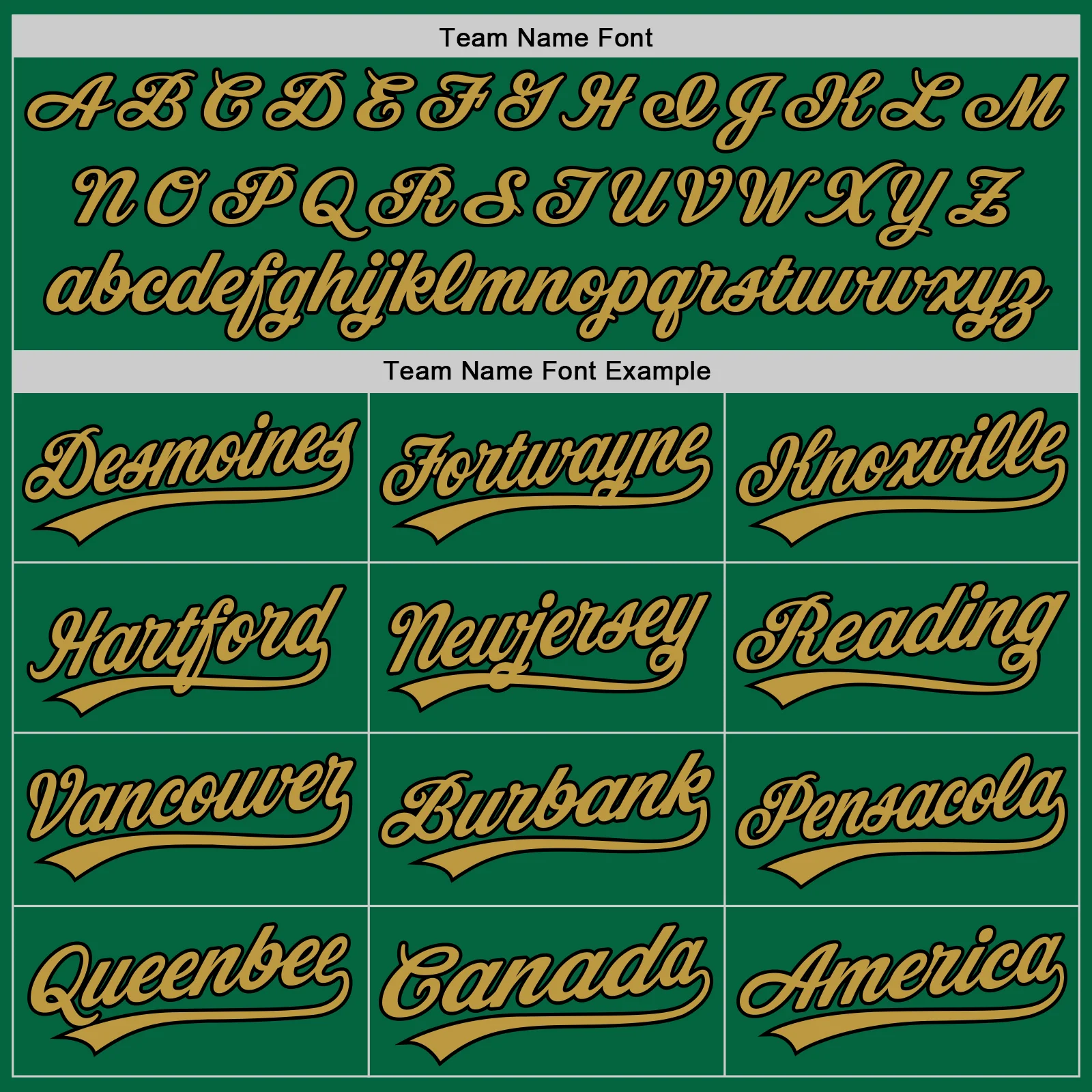 Custom Stitched Kelly Green Old Gold-Black Baseball Pullover Sweatshirt Hoodie - Image 3