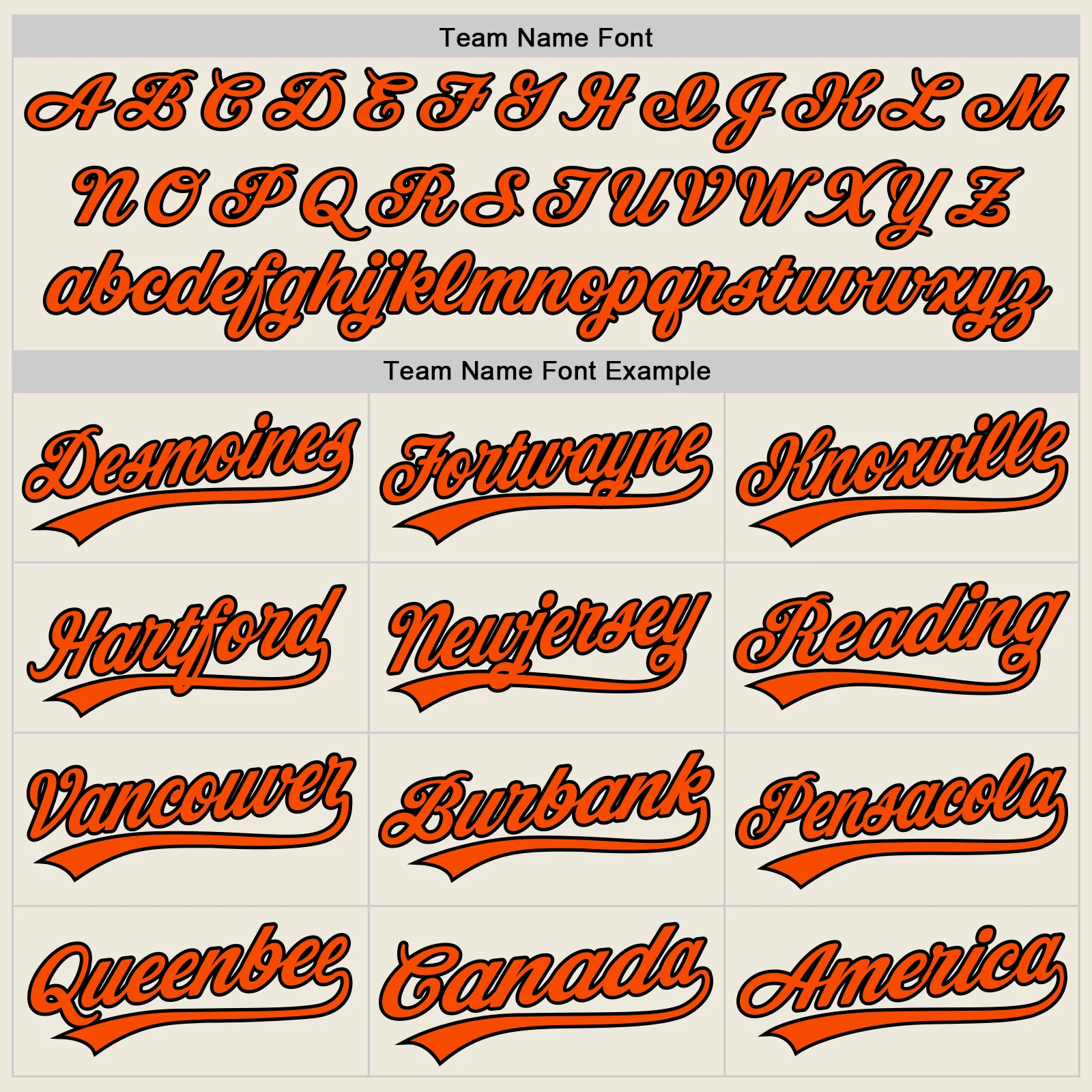 Custom Stitched Cream Orange-Black Baseball Pullover Sweatshirt Hoodie - Image 3
