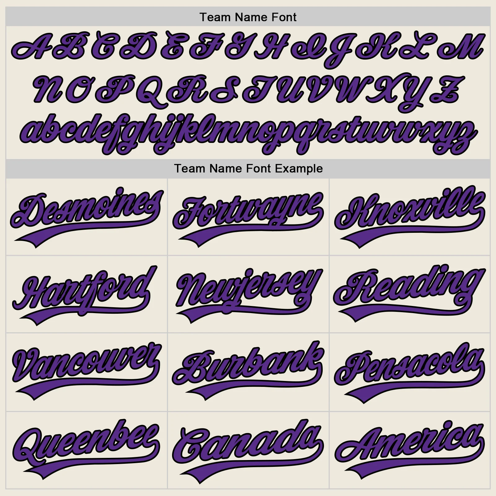 Custom Stitched Cream Purple-Black Baseball Pullover Sweatshirt Hoodie - Image 3
