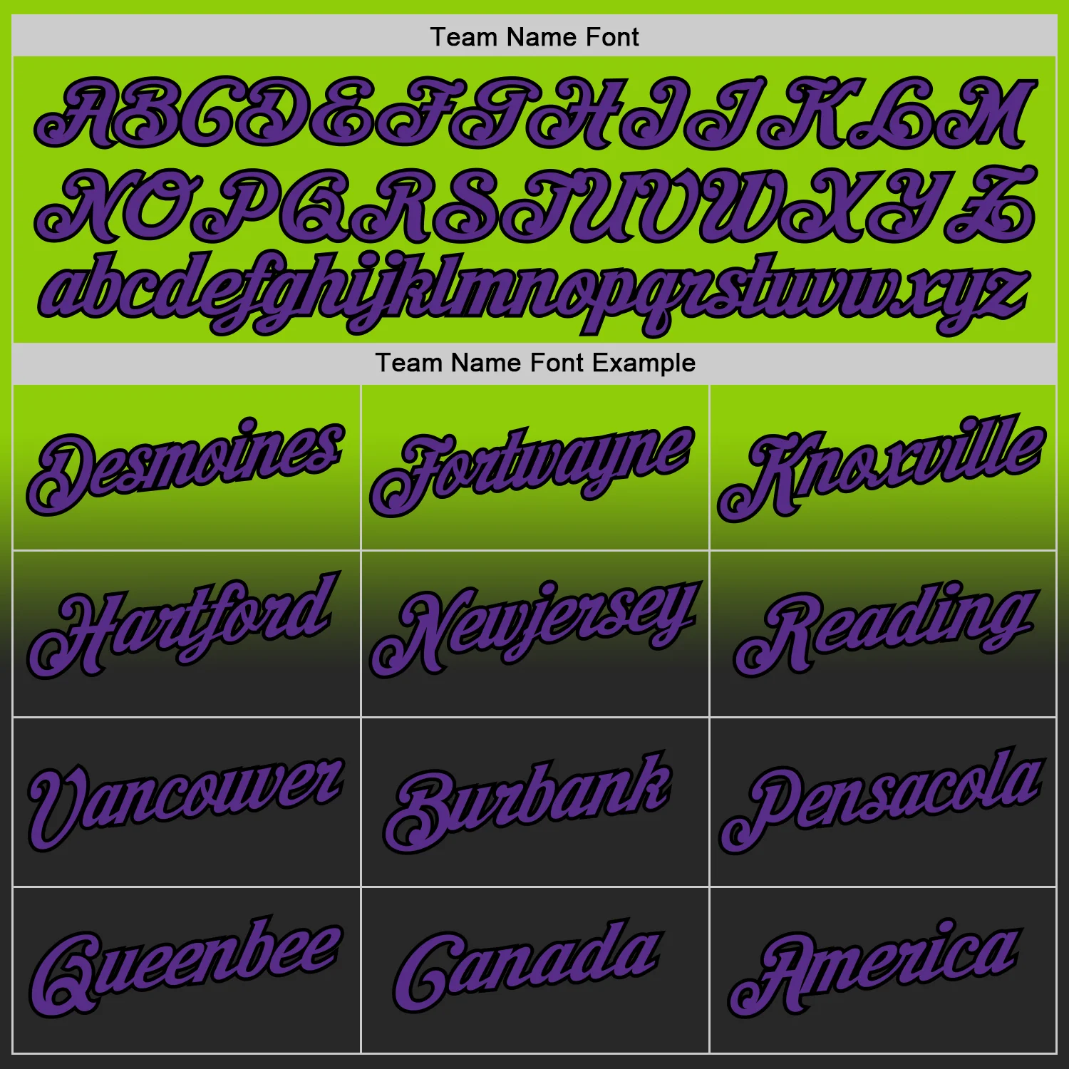 Custom Stitched Neon Green Purple-Black Fade Fashion Sports Pullover Sweatshirt Hoodie - Image 3