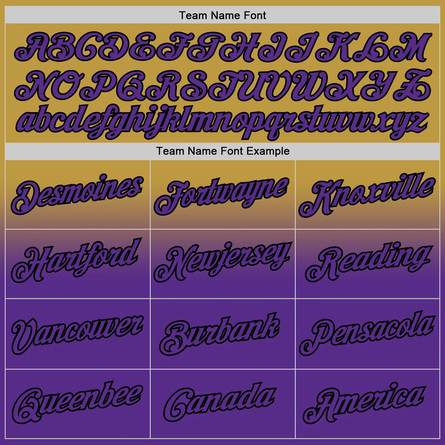 Custom Stitched Old Gold Purple-Black Fade Fashion Sports Pullover Sweatshirt Hoodie - Image 3