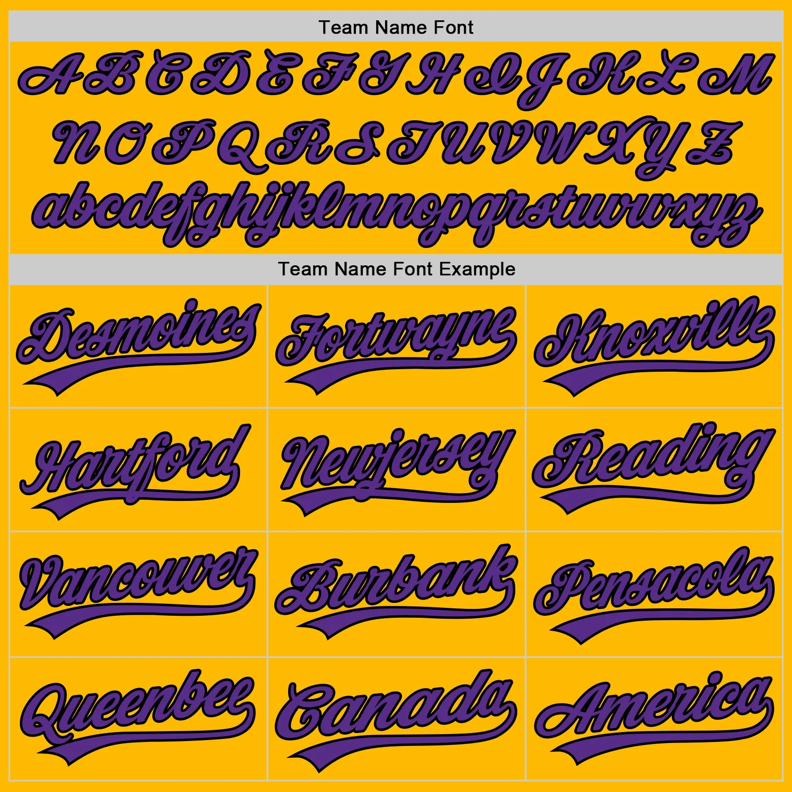 Custom Stitched Gold Purple-Black Baseball Pullover Sweatshirt Hoodie - Image 3