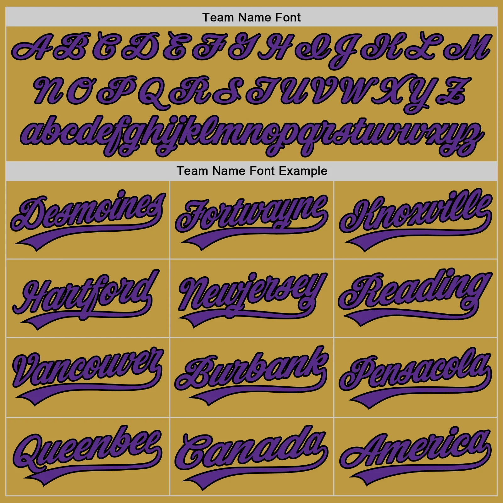 Custom Stitched Old Gold Purple-Black Baseball Pullover Sweatshirt Hoodie - Image 3