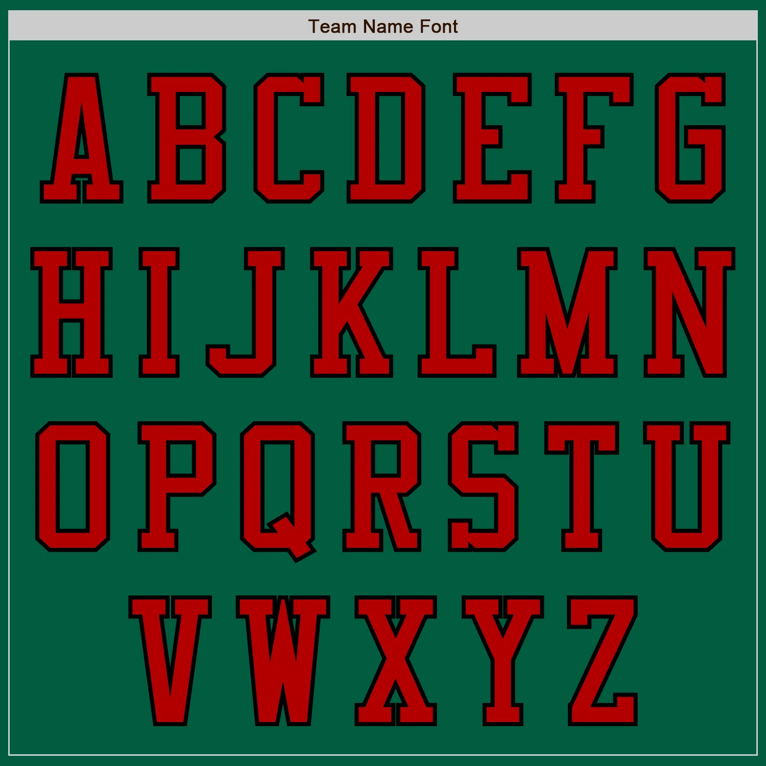 Custom Kelly Green Red-Black Authentic Baseball Jersey - Image 7