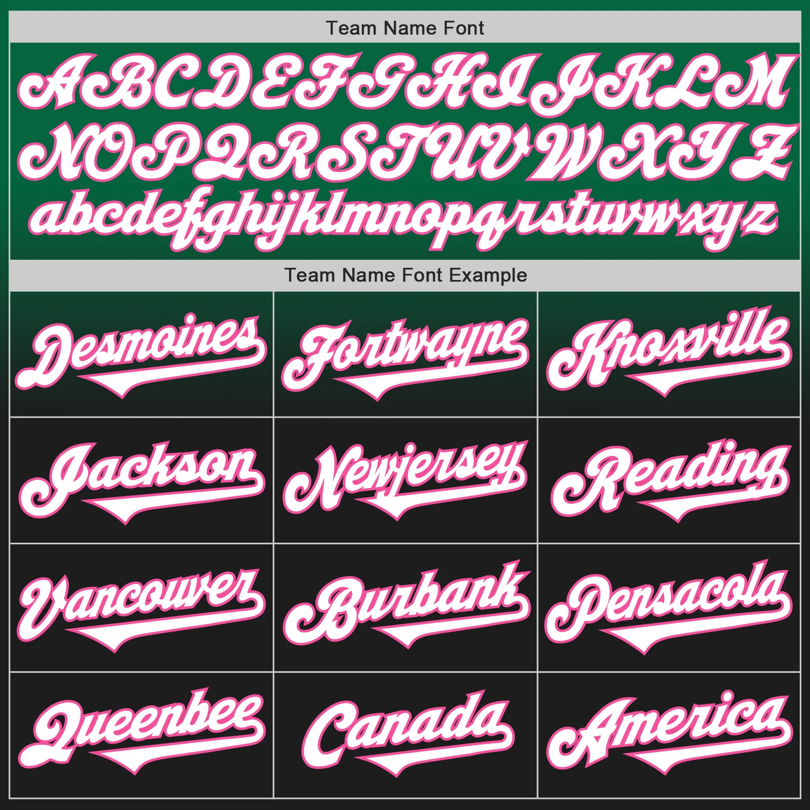 Custom Kelly Green Black-Pink Authentic Fade Fashion Baseball Jersey - Image 4