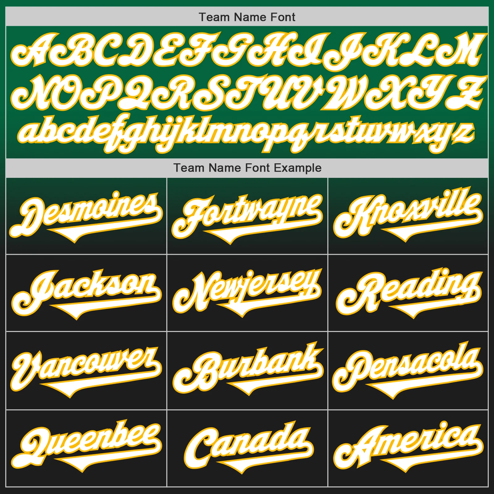 Custom Kelly Green Black-Gold Authentic Fade Fashion Baseball Jersey - Image 4