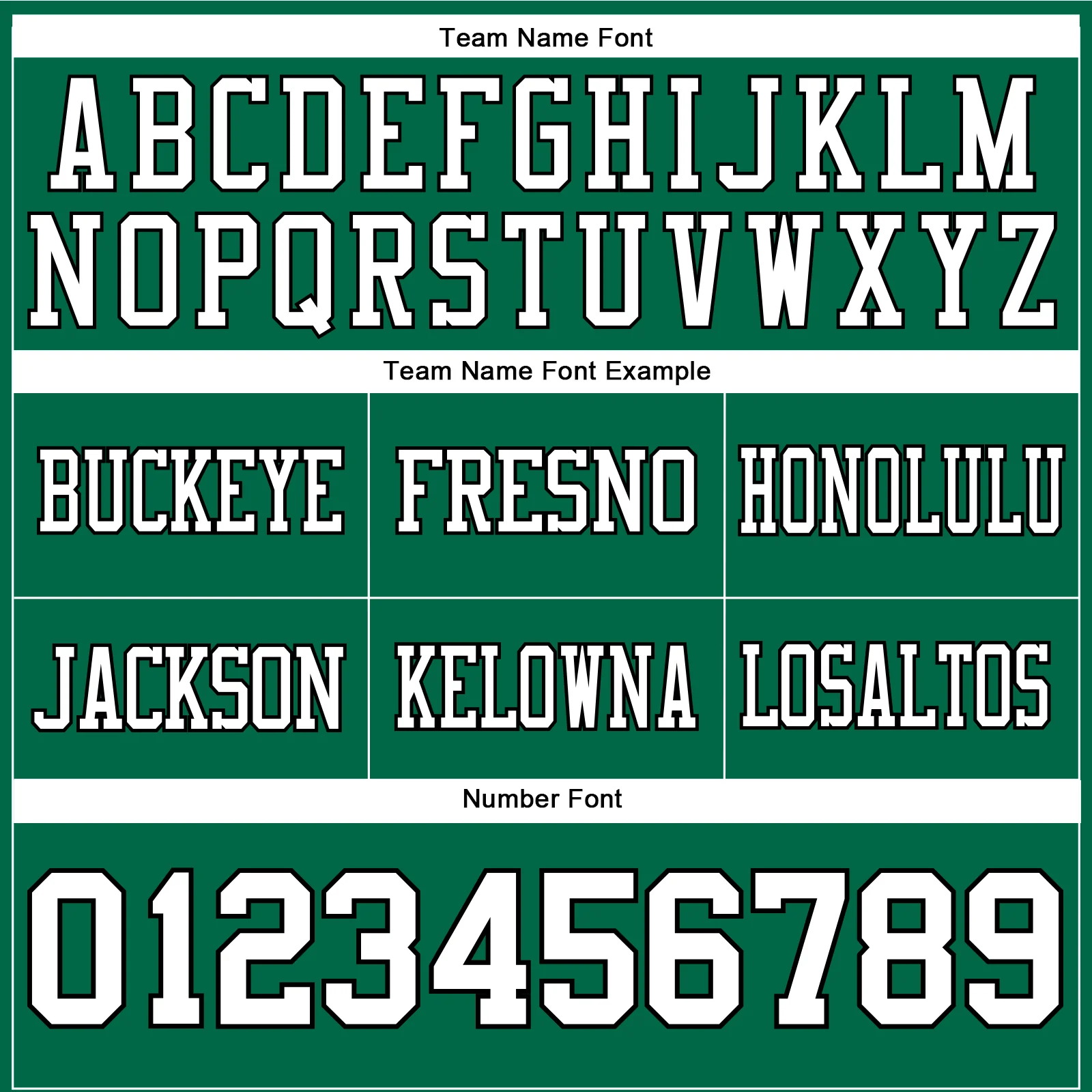 Custom Kelly Green White-Black Authentic Football Jersey - Image 4