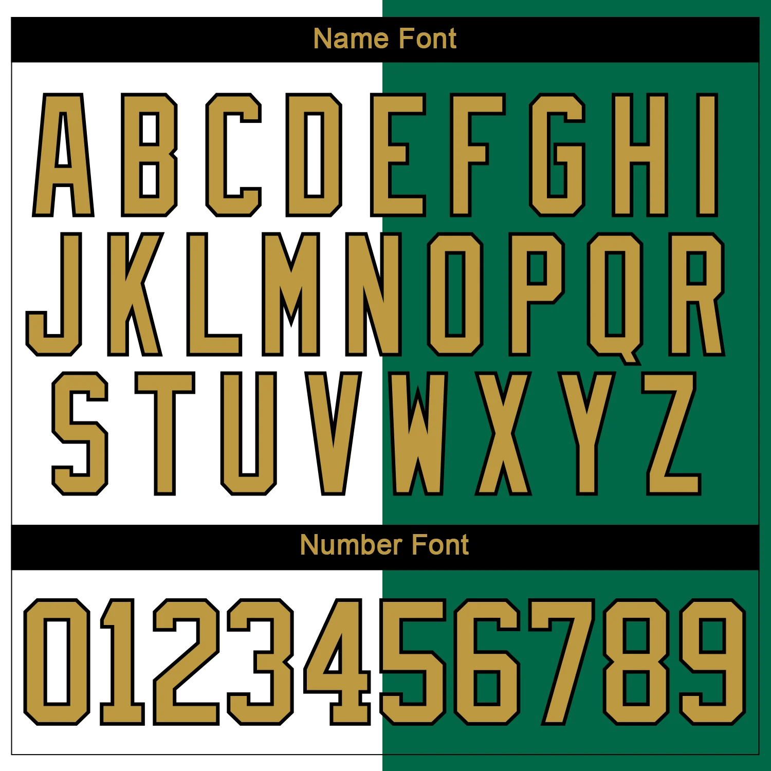 Custom Kelly Green Old Gold Black-White Split Fashion Hockey Lace Neck Jersey - Image 7