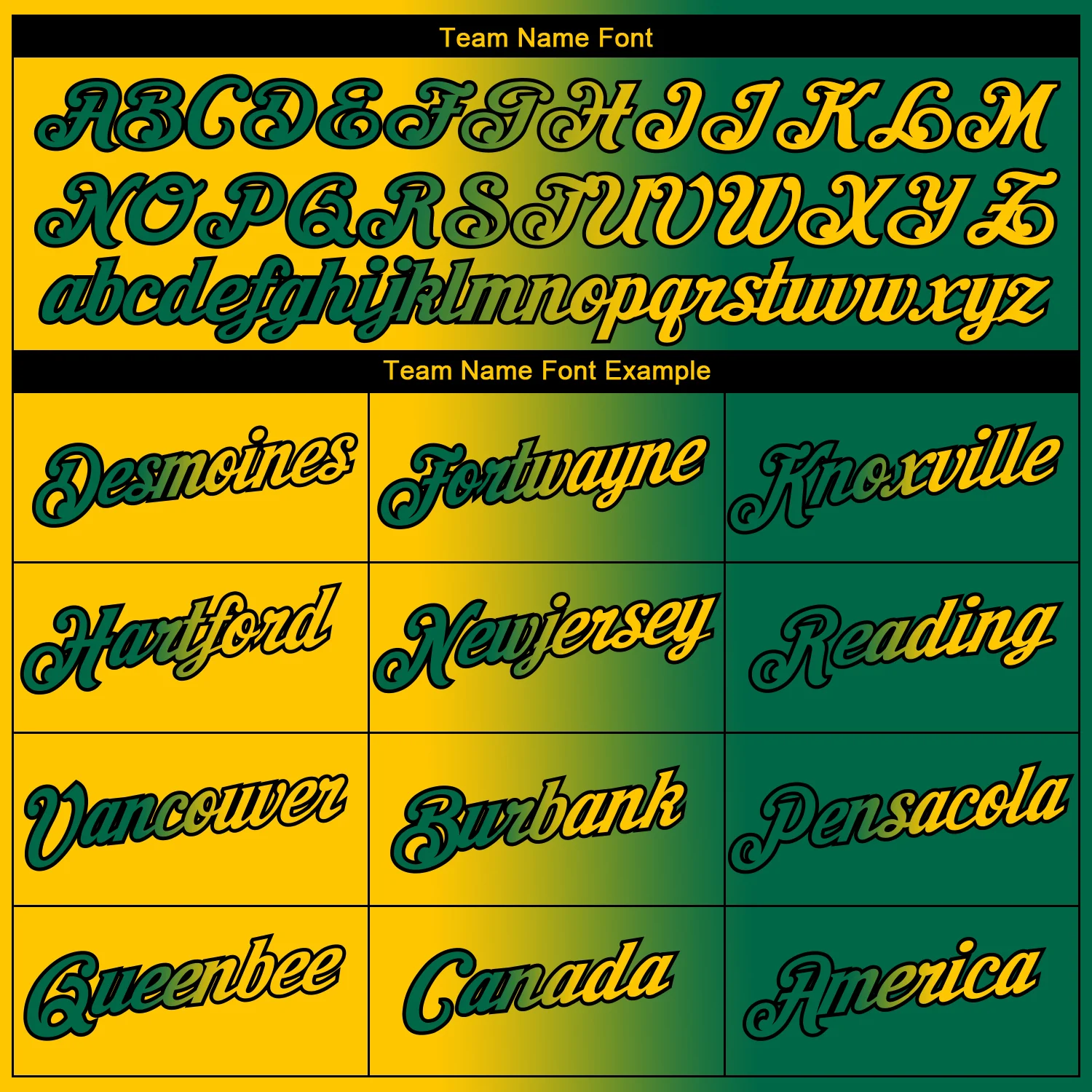 Custom Kelly Green Yellow-Black Gradient Fashion Performance T-Shirt - Image 3